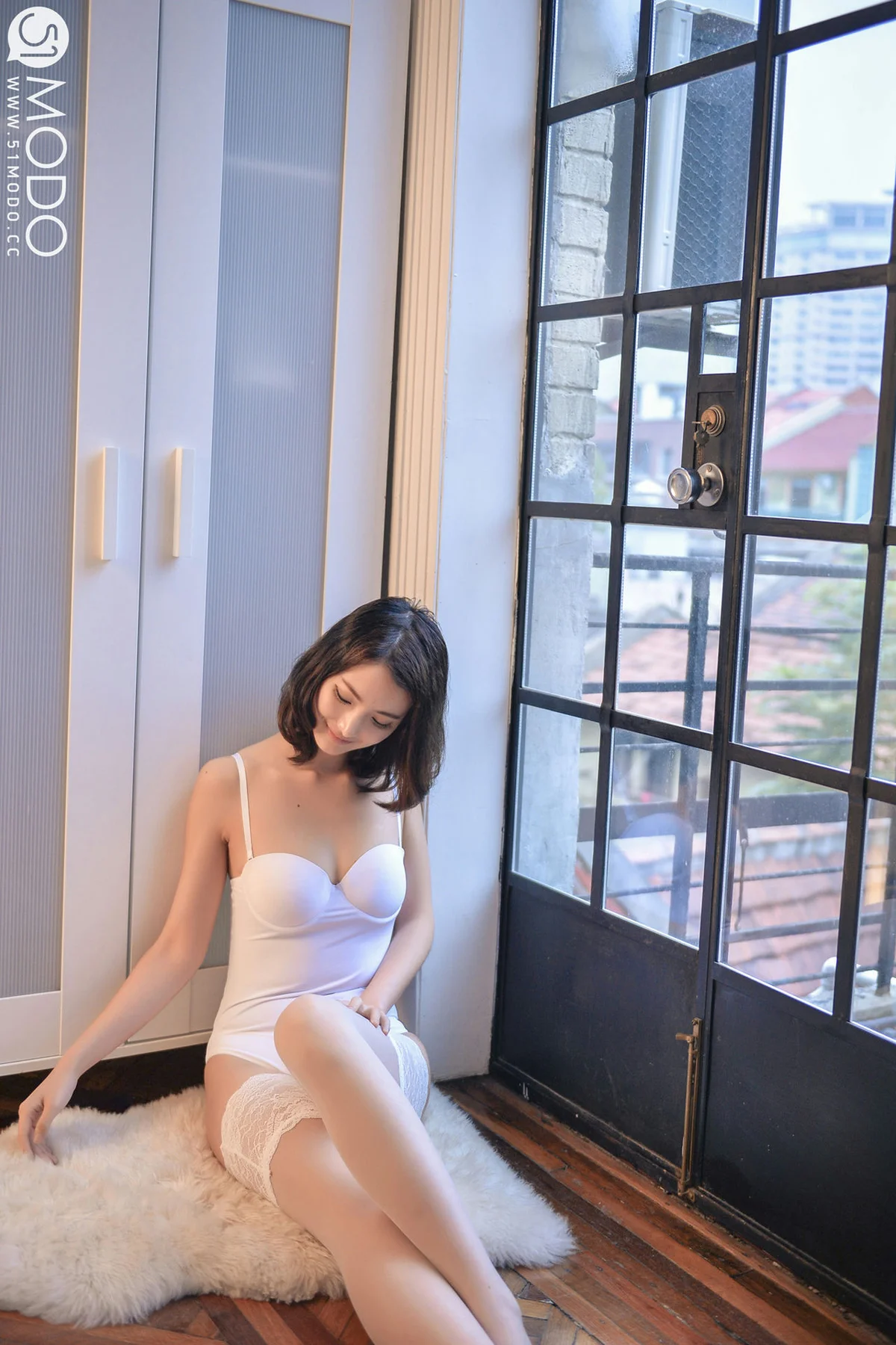 51Modo女神美腿杂志 Vol.007 女神的美腿内衣秀 - 44