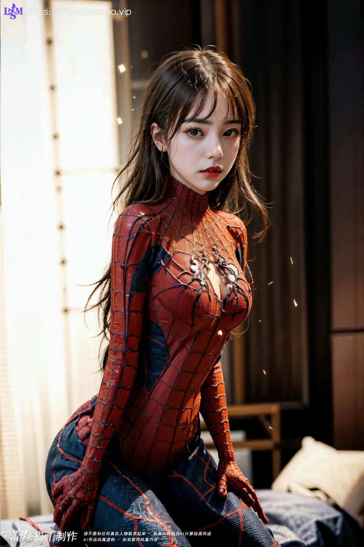 AIG  No.004 蜘蛛萌萌侠美女写真 - 21