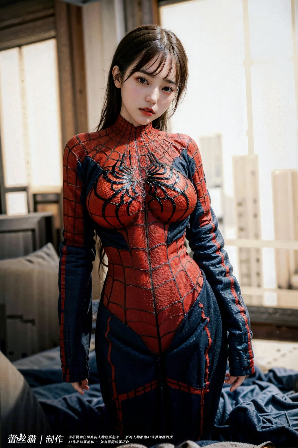 AIG  No.004 蜘蛛萌萌侠美女写真 - 22