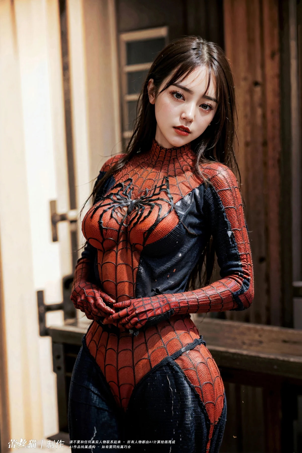 AIG  No.004 蜘蛛萌萌侠美女写真 - 26
