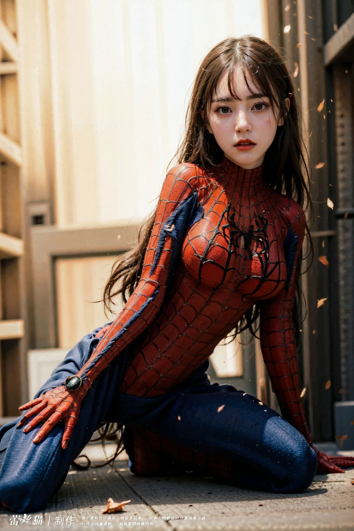 AIG  No.004 蜘蛛萌萌侠美女写真 - 27