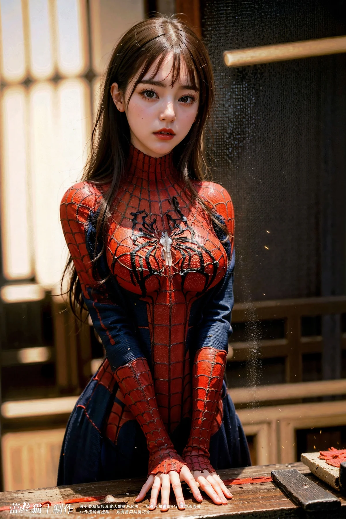 AIG  No.004 蜘蛛萌萌侠美女写真 - 28