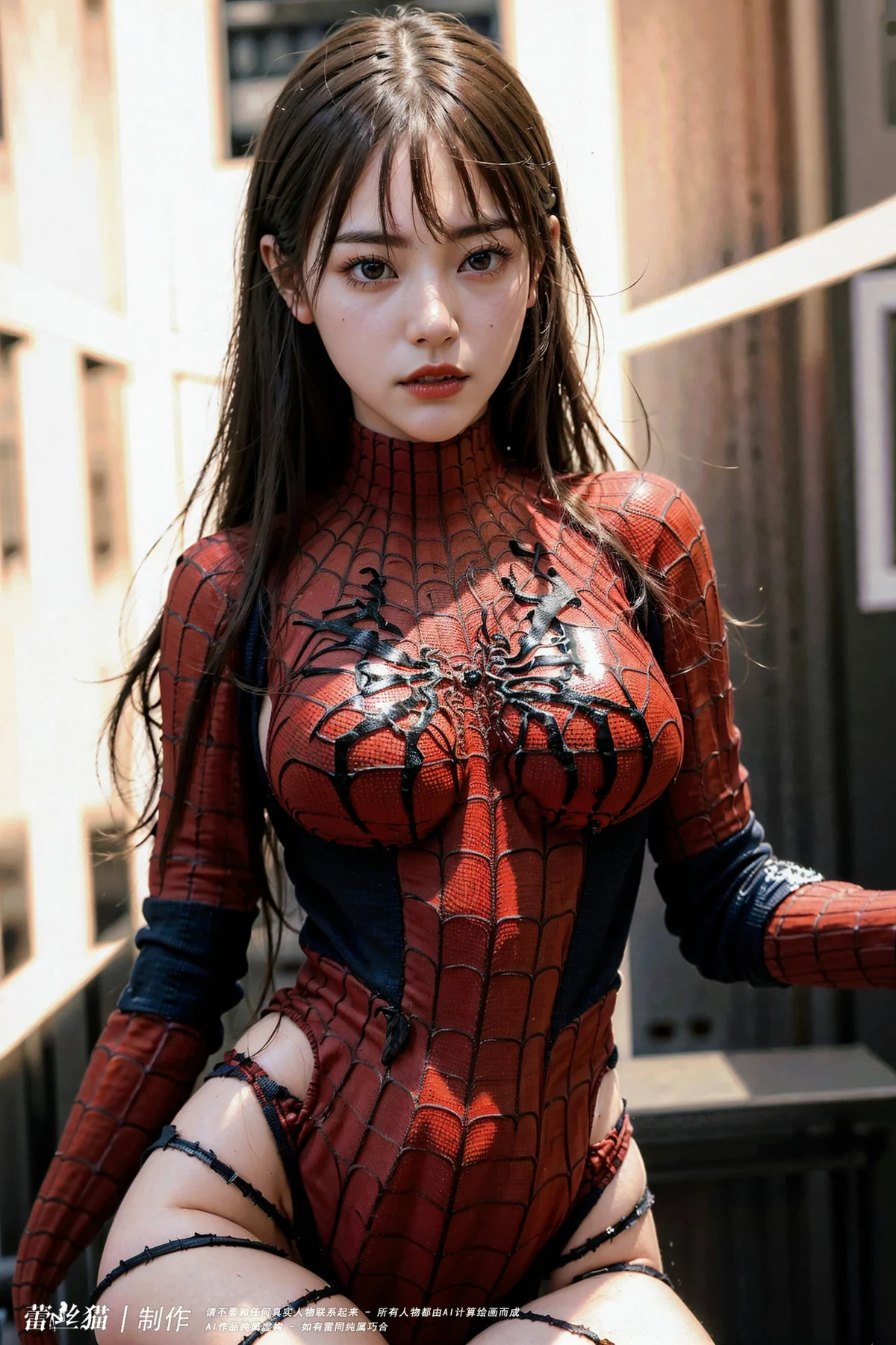 AIG  No.004 蜘蛛萌萌侠美女写真 - 32