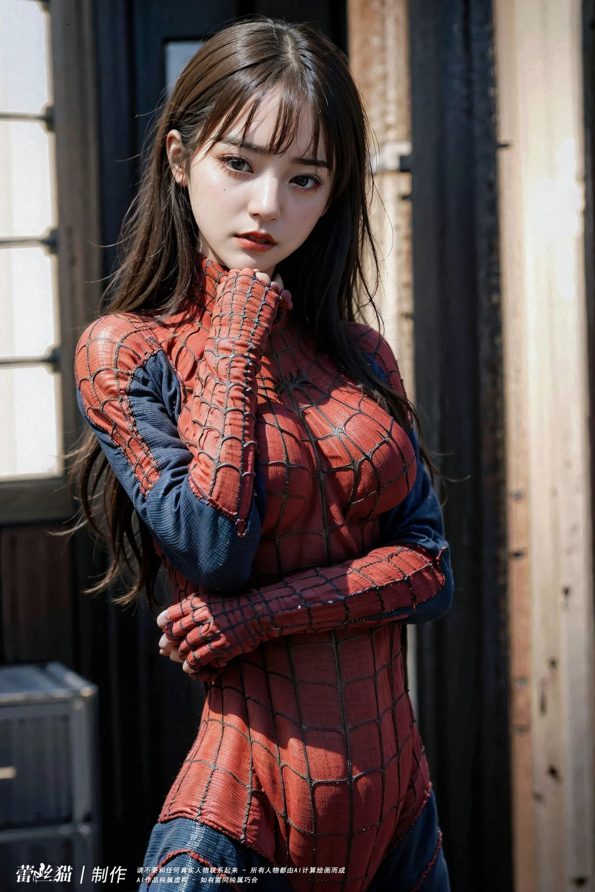 AIG  No.004 蜘蛛萌萌侠美女写真 - 48