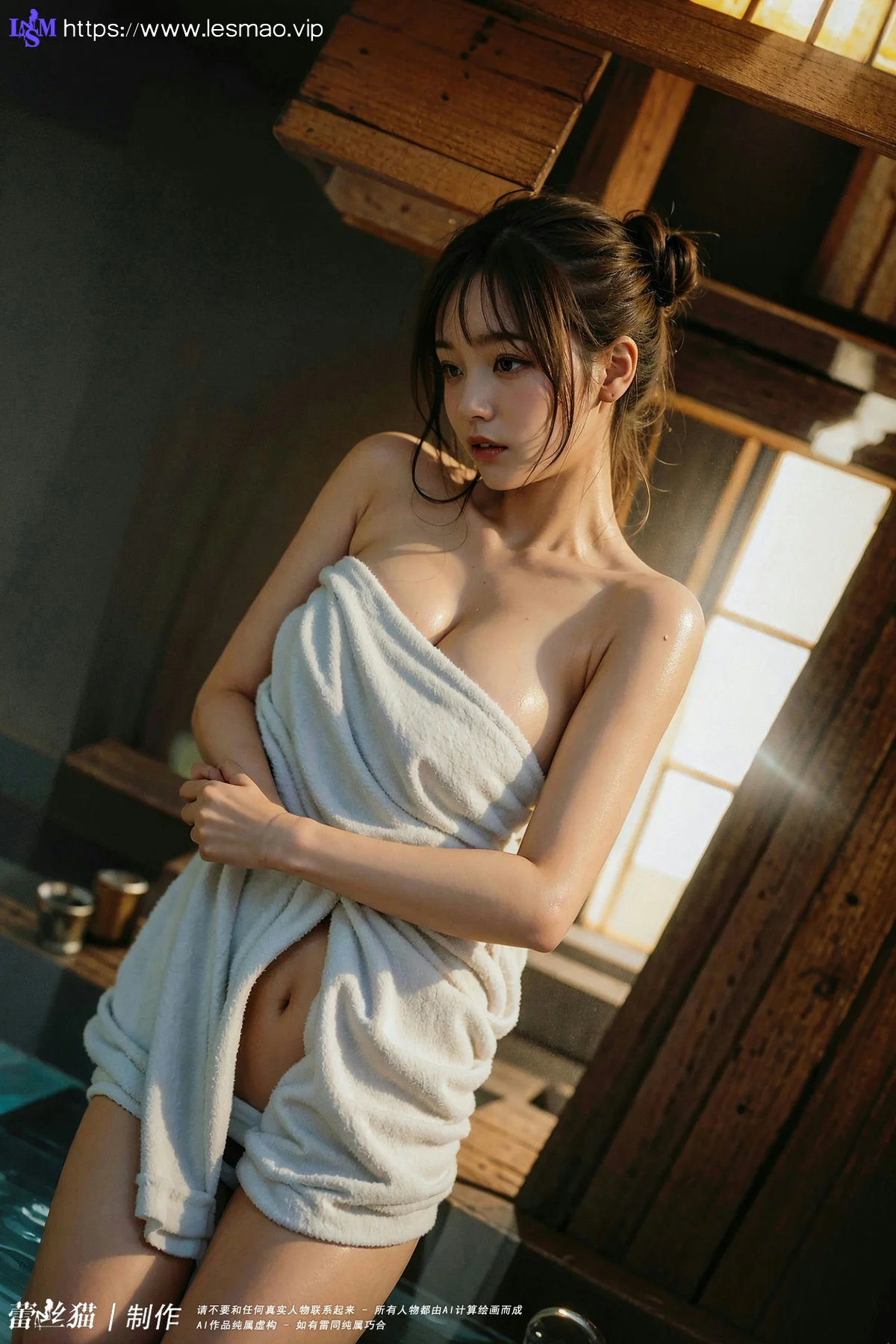 AIG  No.005 清纯美女汤泉浴 - 10