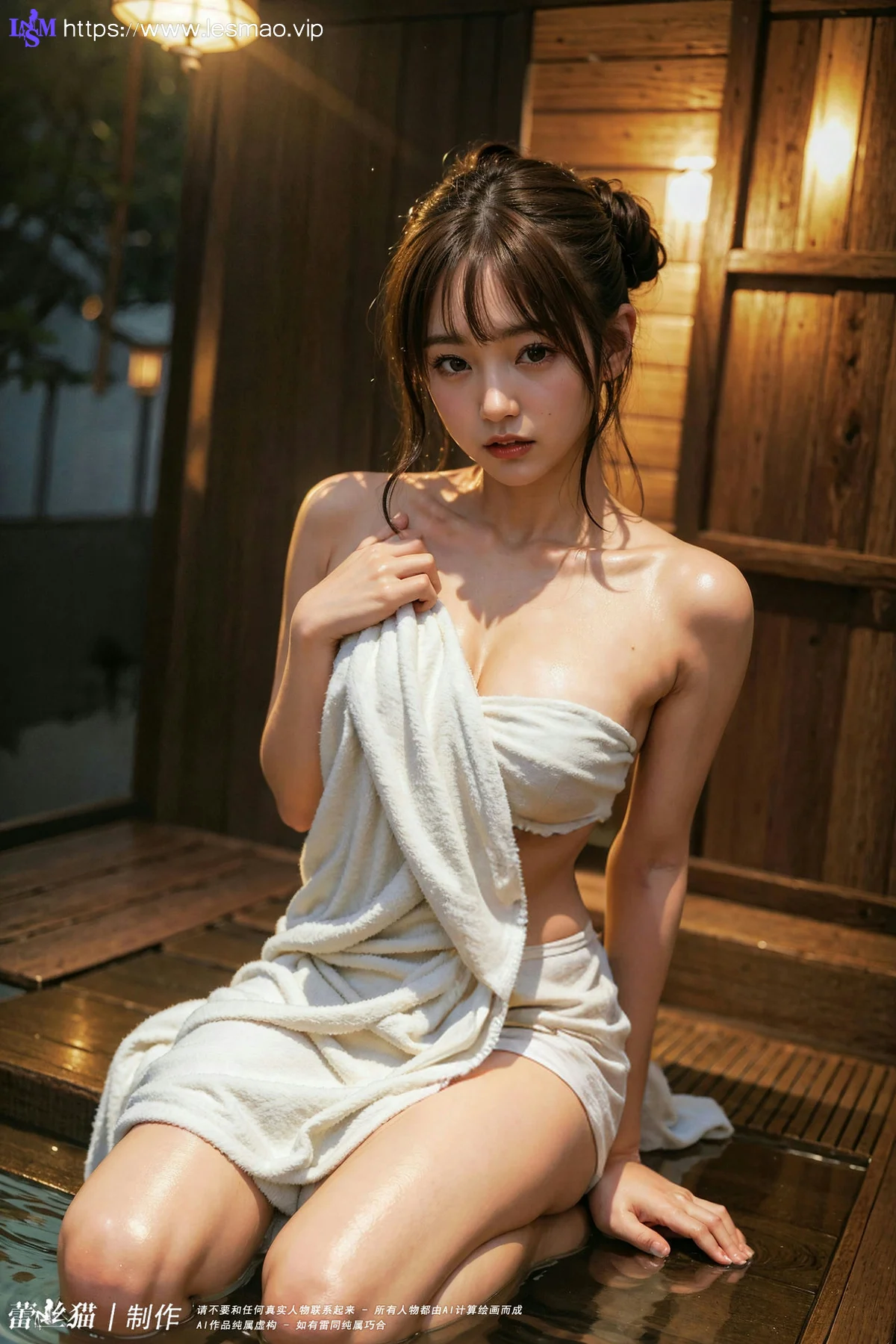AIG  No.005 清纯美女汤泉浴 - 49