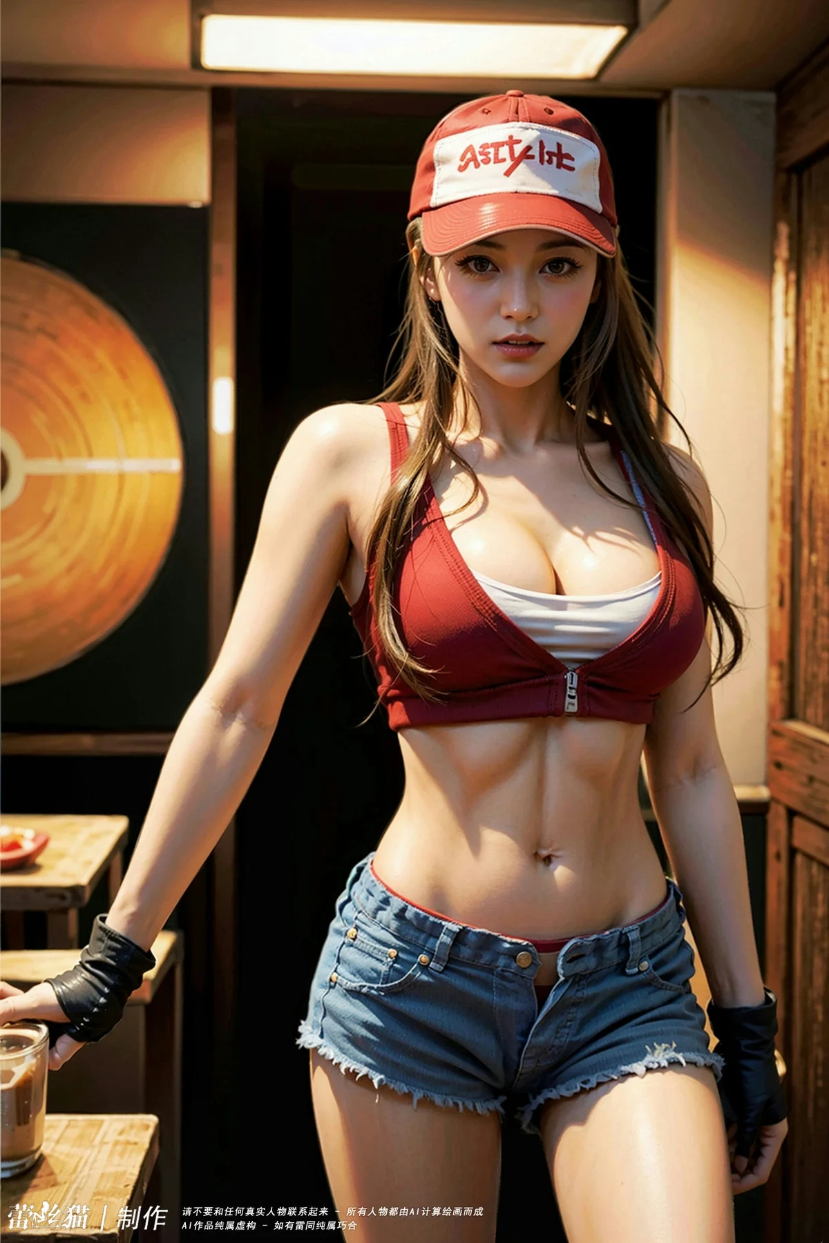 AIG  No.008 快餐店工作的少女 - 43