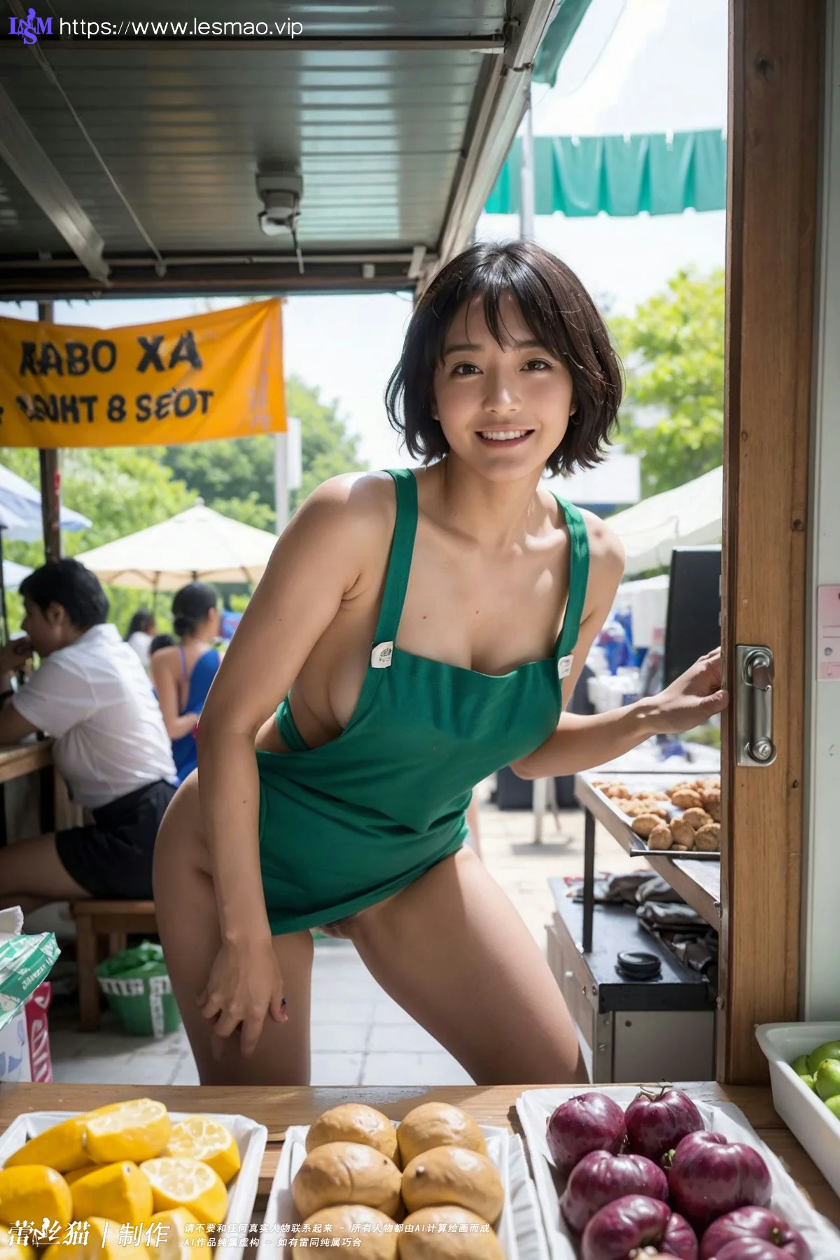 AIG  No.014 水果店美女销售 - 42