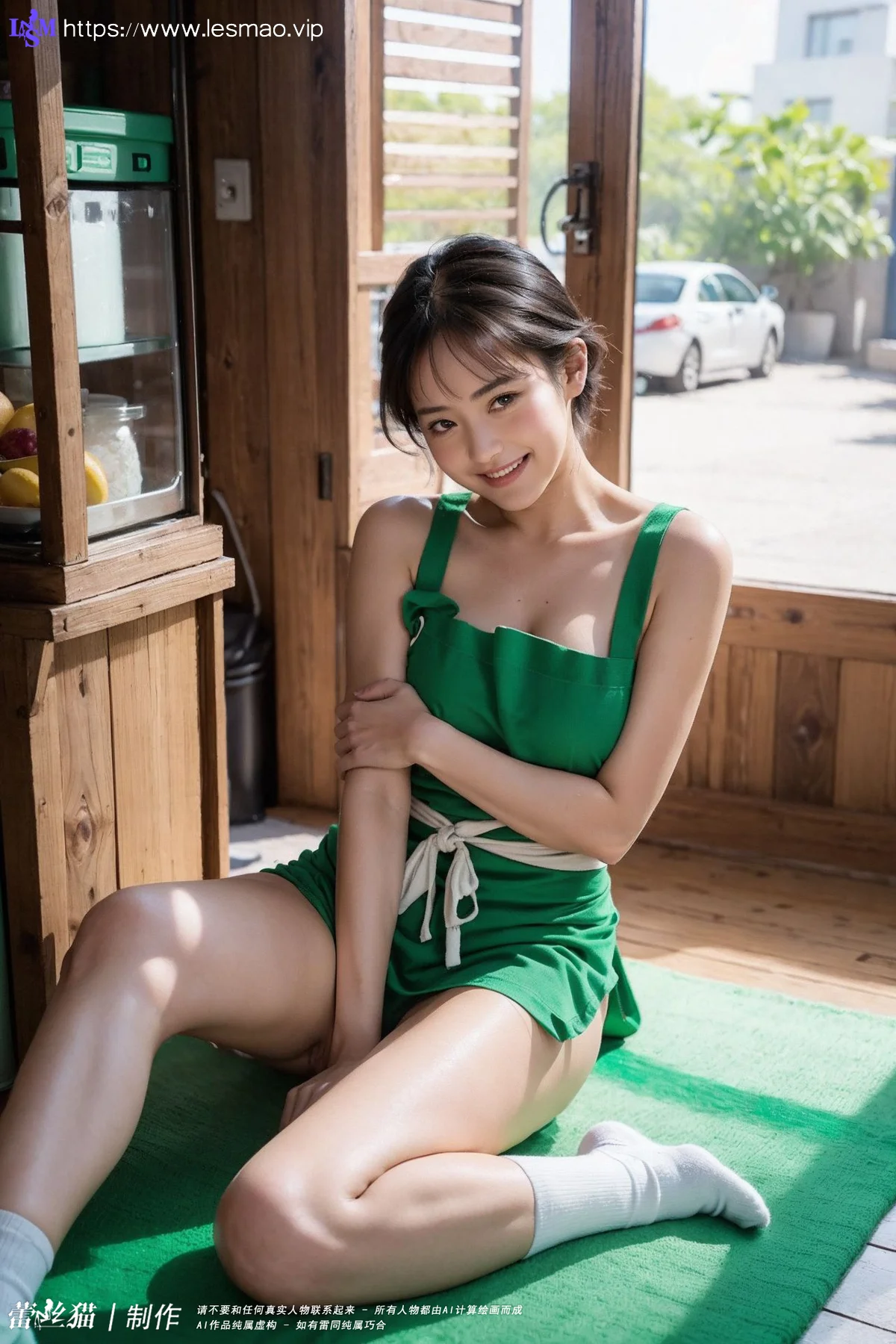 AIG  No.014 水果店美女销售 - 49