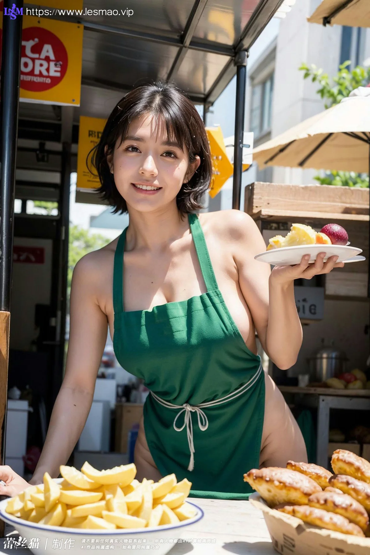 AIG  No.014 水果店美女销售 - 60