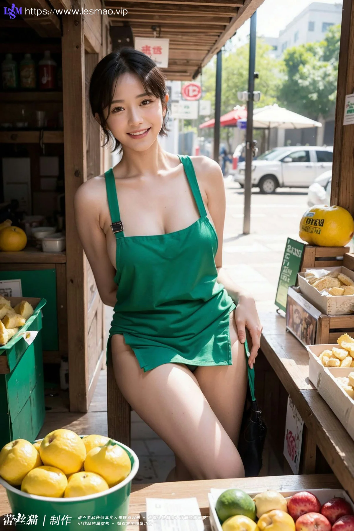 AIG  No.014 水果店美女销售 - 64