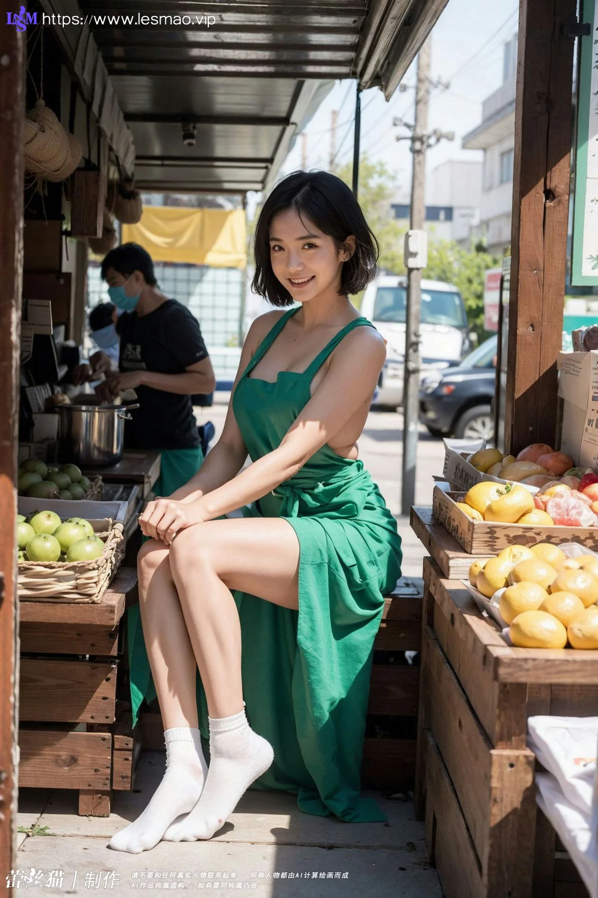 AIG  No.014 水果店美女销售 - 68