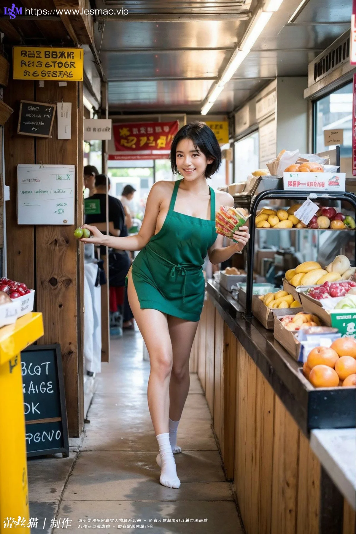 AIG  No.014 水果店美女销售 - 69