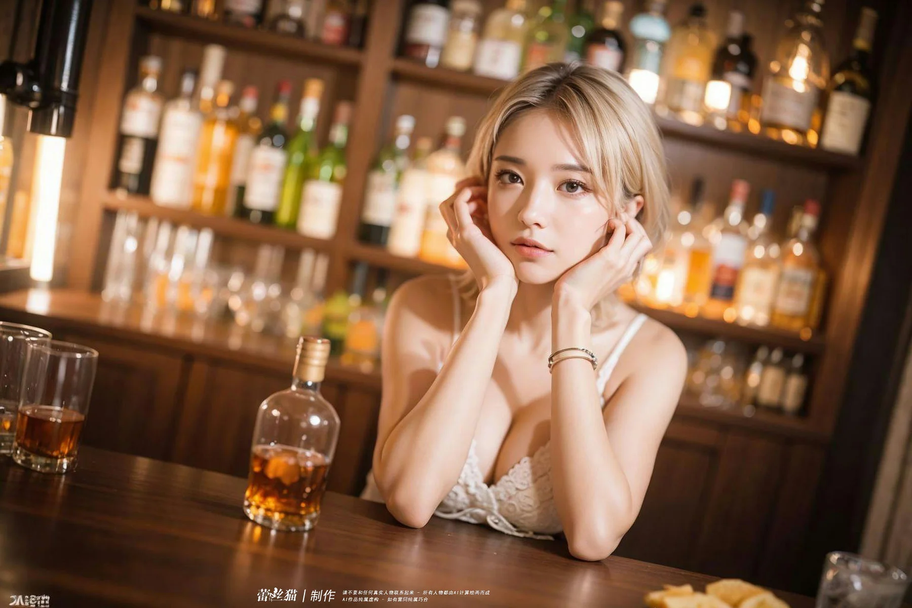 AIG  No.022 酒吧性感气质短发美女 - 28
