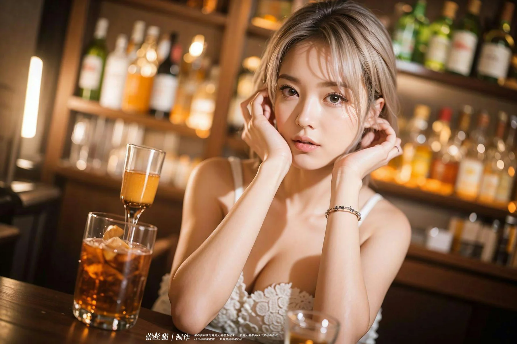 AIG  No.022 酒吧性感气质短发美女 - 29