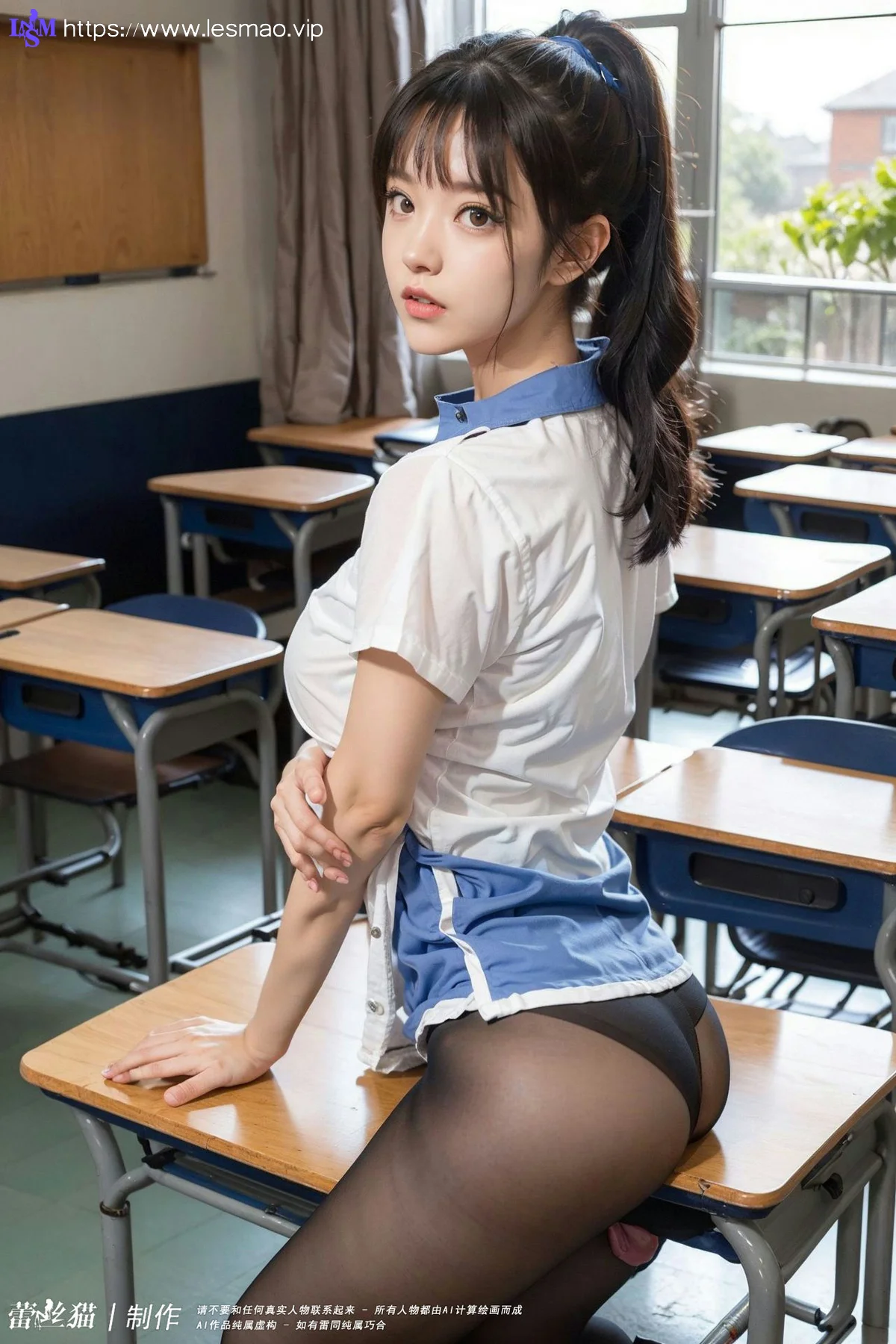 AIG  No.026 校园自习室的萝莉少女 - 29