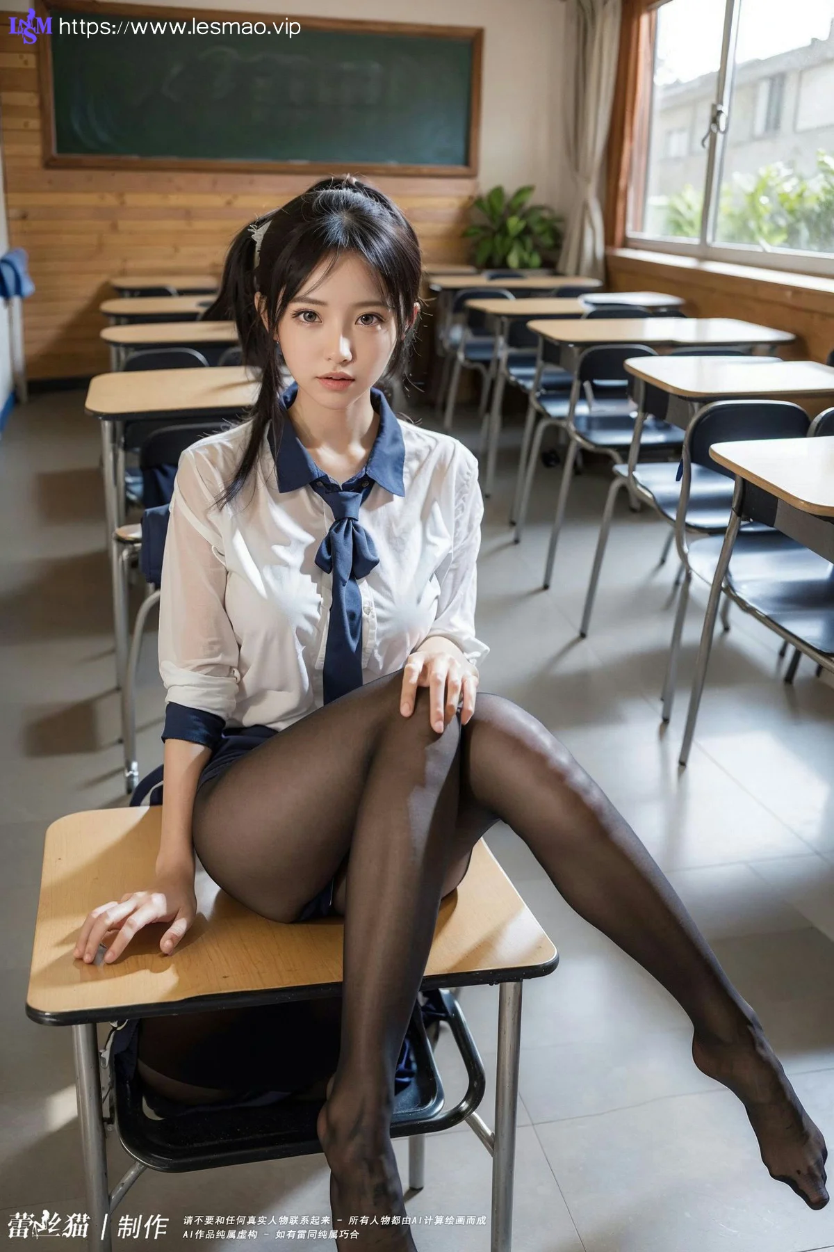 AIG  No.026 校园自习室的萝莉少女 - 33
