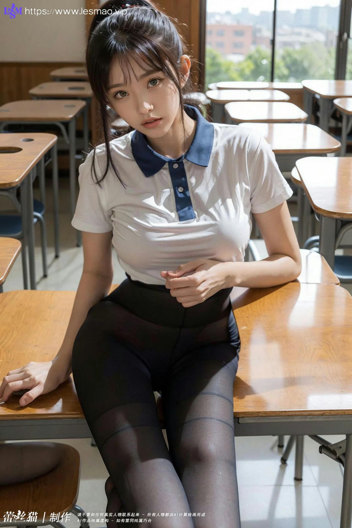 AIG  No.026 校园自习室的萝莉少女 - 36