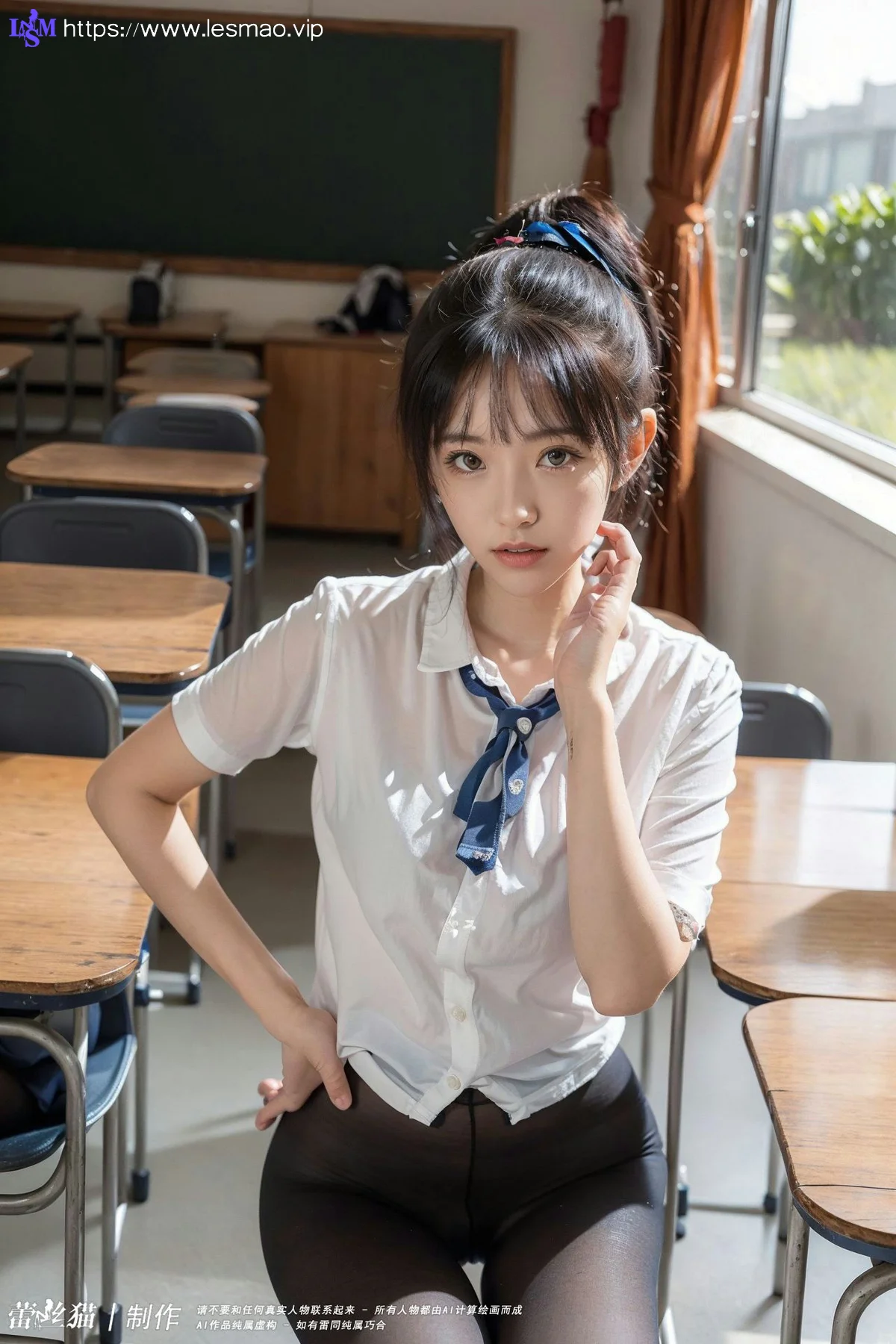 AIG  No.026 校园自习室的萝莉少女 - 38