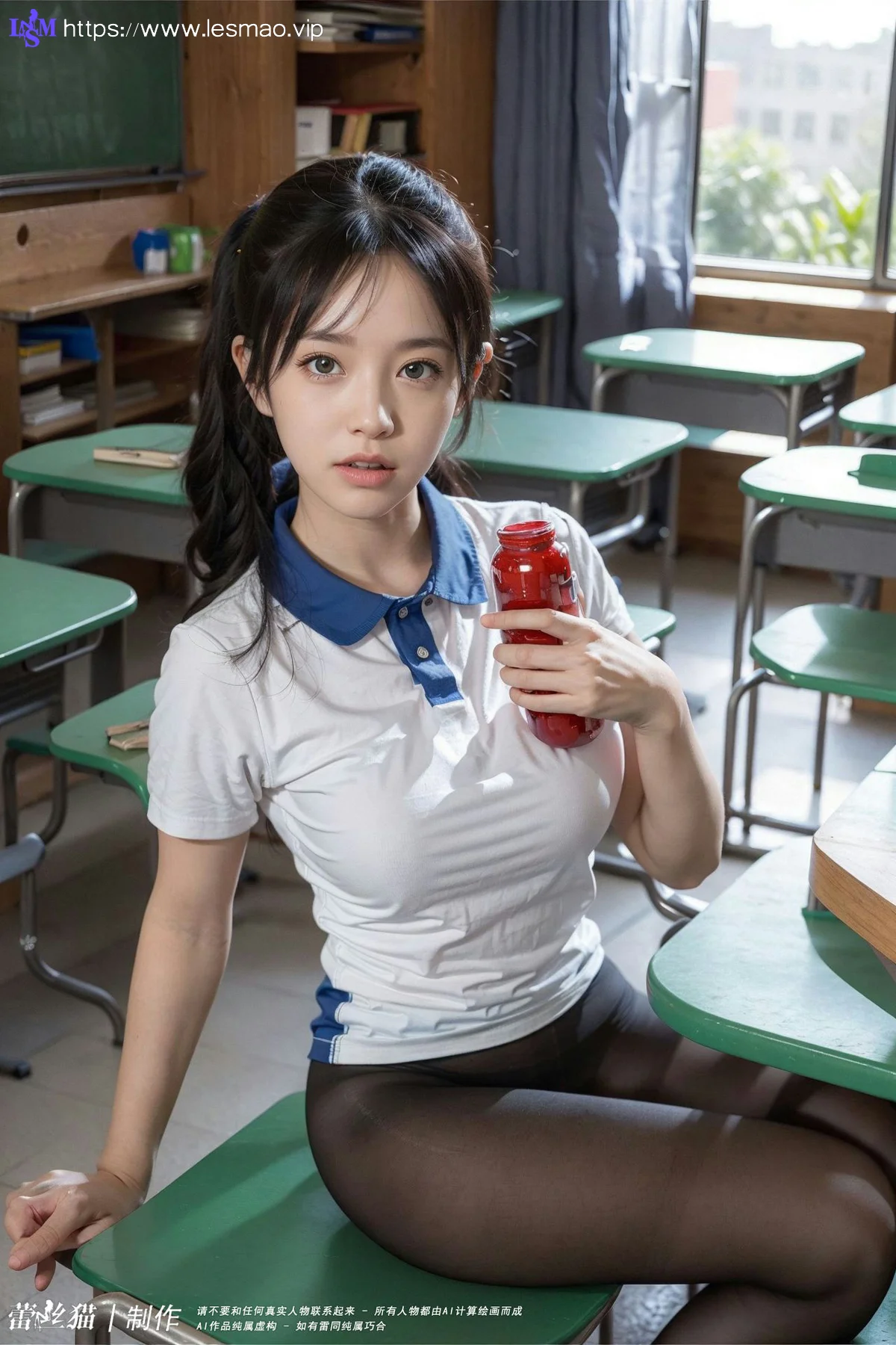 AIG  No.026 校园自习室的萝莉少女 - 41