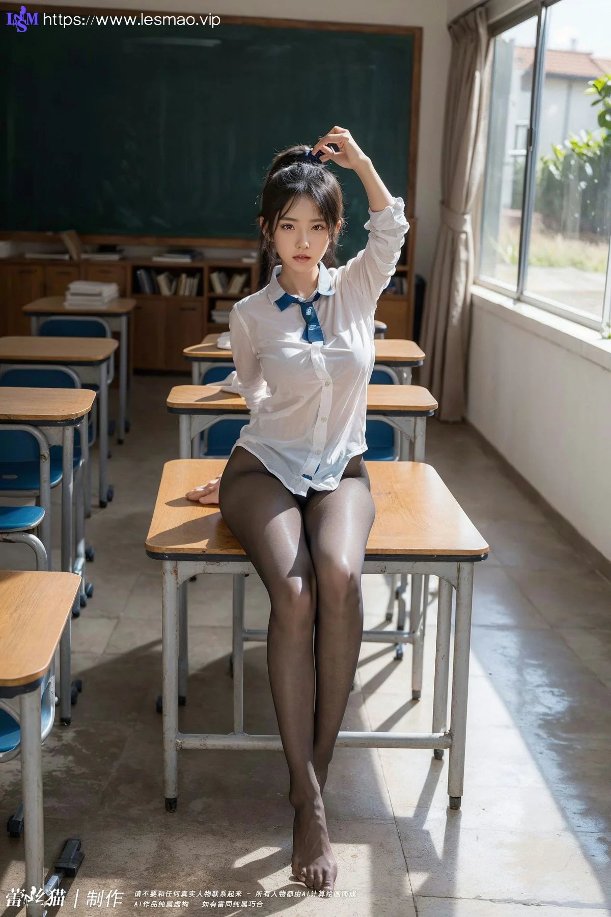 AIG  No.026 校园自习室的萝莉少女 - 49
