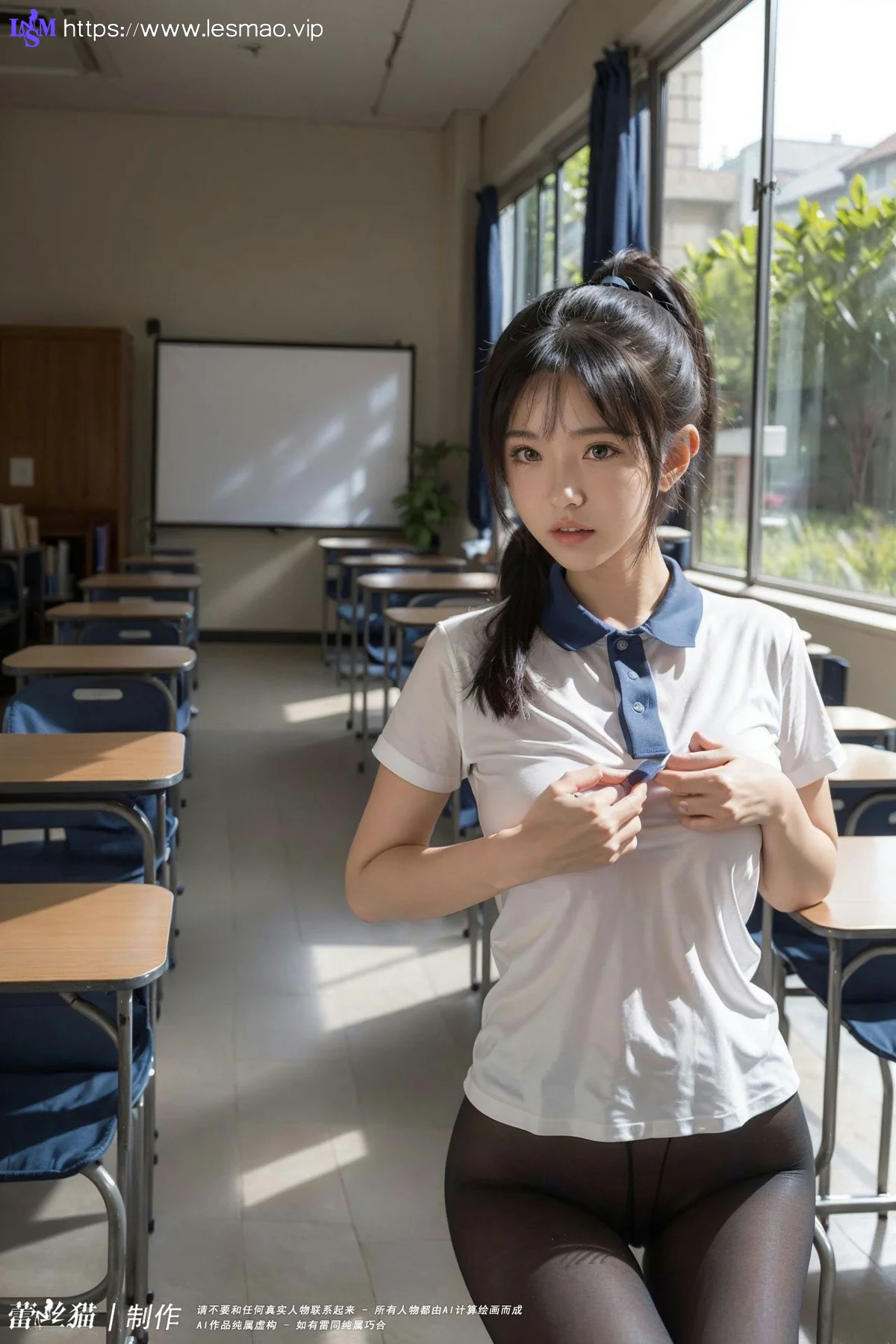 AIG  No.026 校园自习室的萝莉少女 - 52
