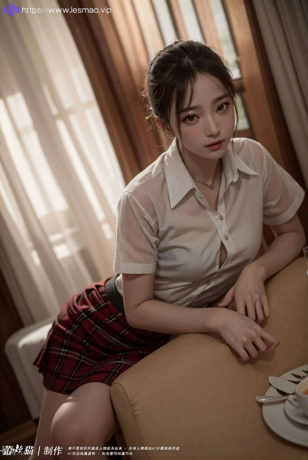 AIG  No.028 蕾丝白纱新娘美女 - 37