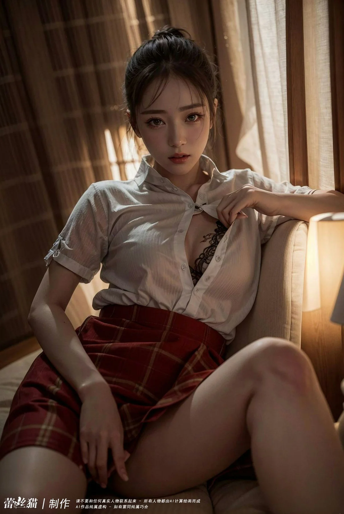 AIG  No.028 蕾丝白纱新娘美女 - 40