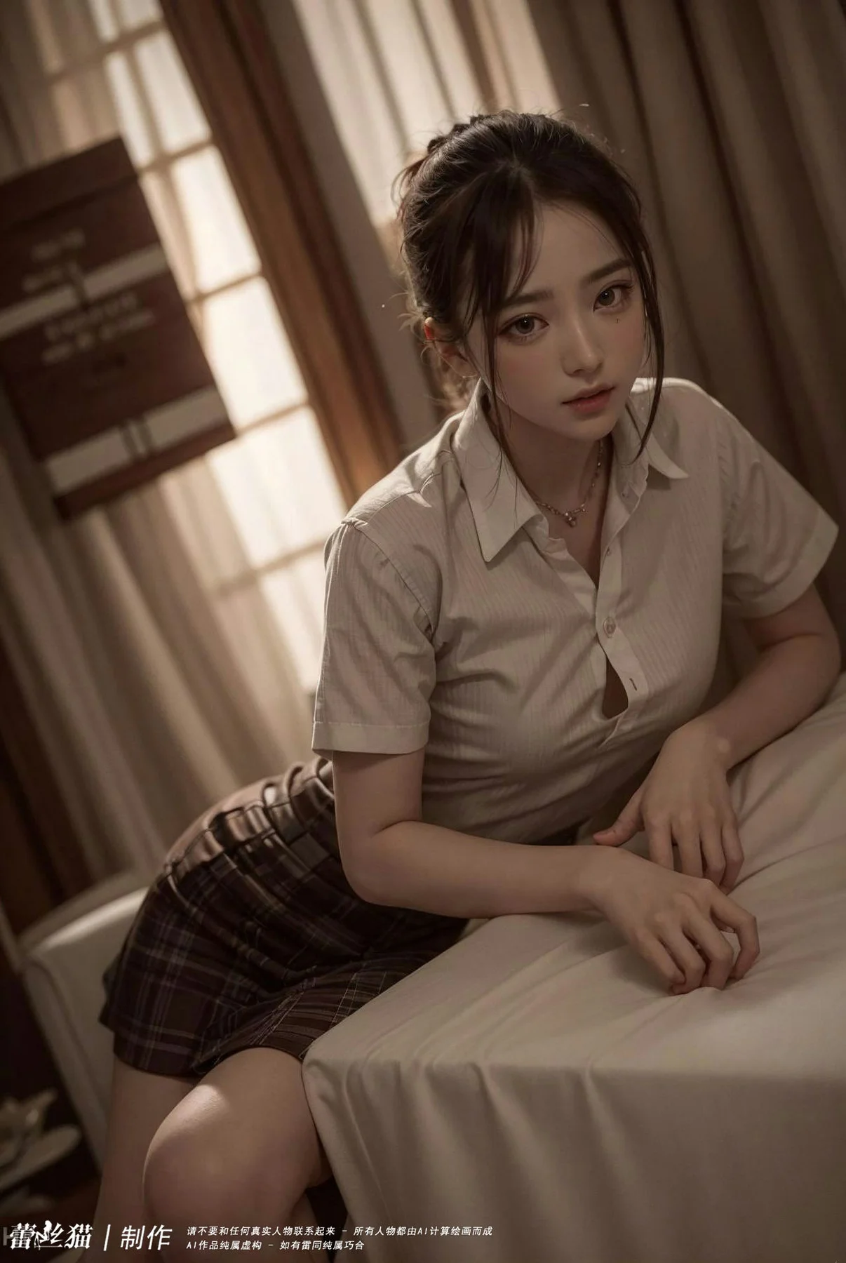 AIG  No.028 蕾丝白纱新娘美女 - 50
