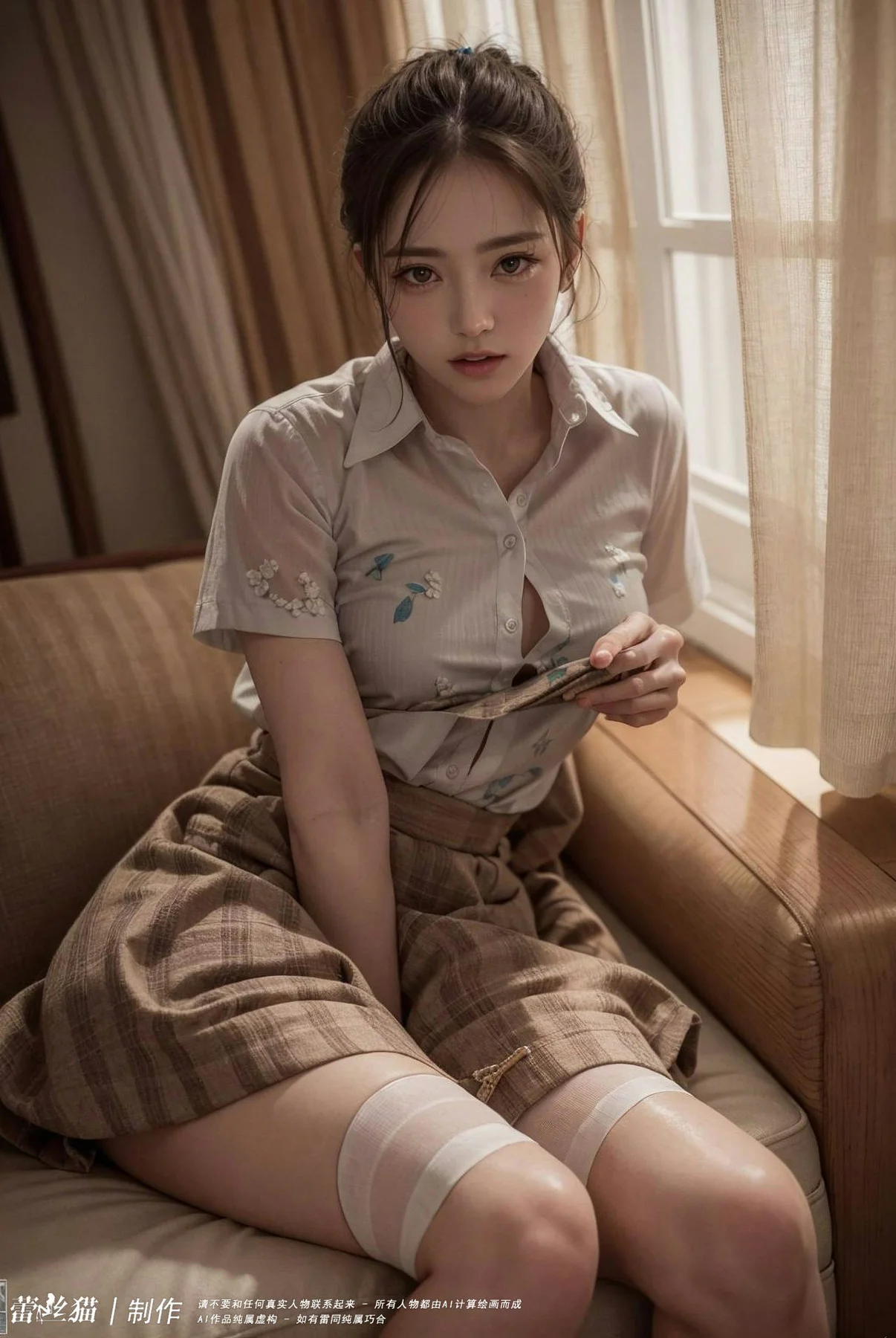 AIG  No.028 蕾丝白纱新娘美女 - 58