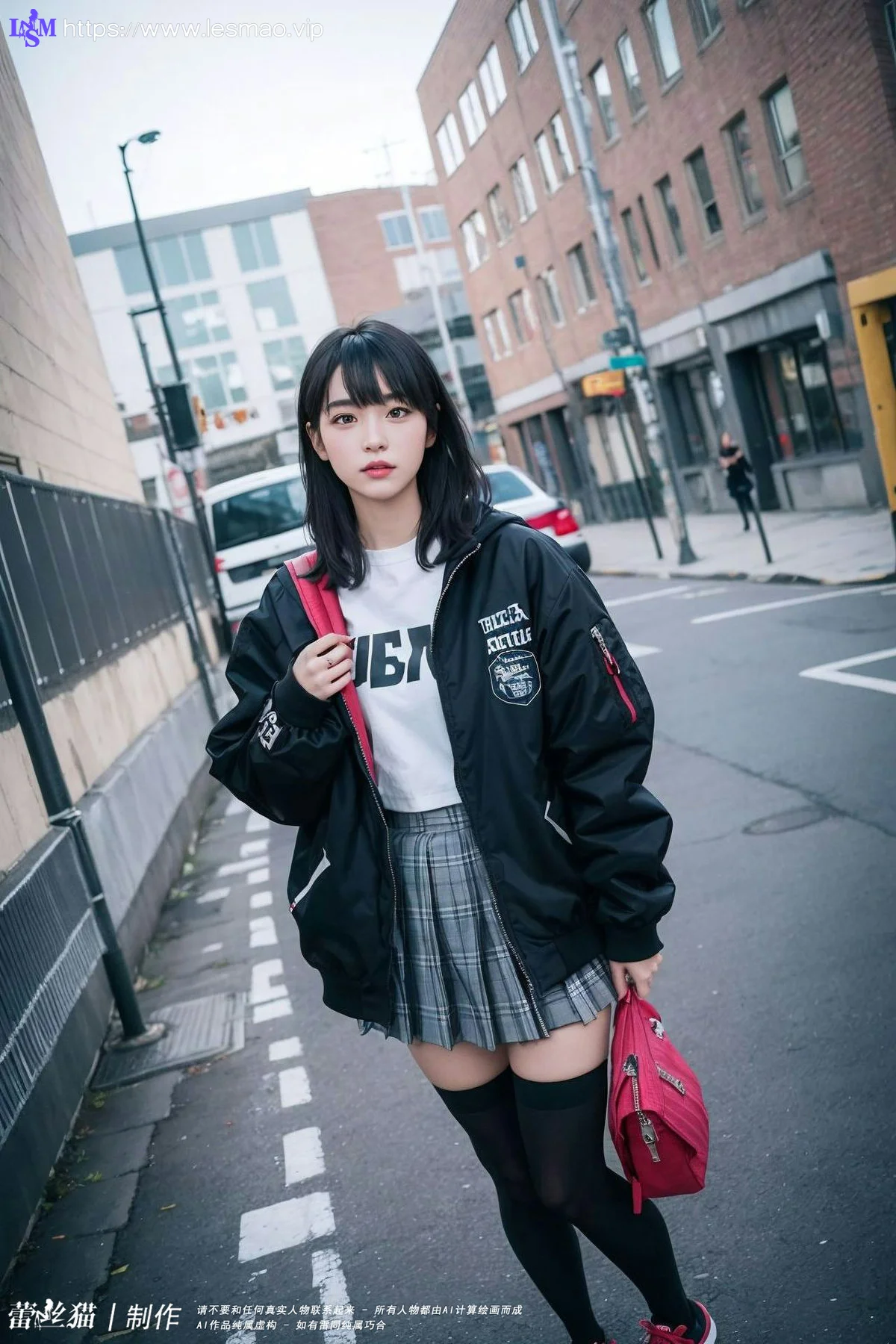 AIG  No.029 清纯萝莉街拍写真 - 11