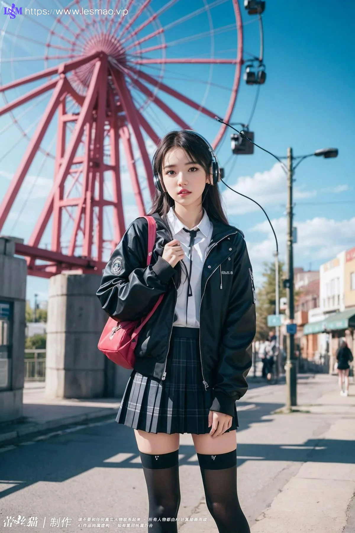 AIG  No.029 清纯萝莉街拍写真 - 12