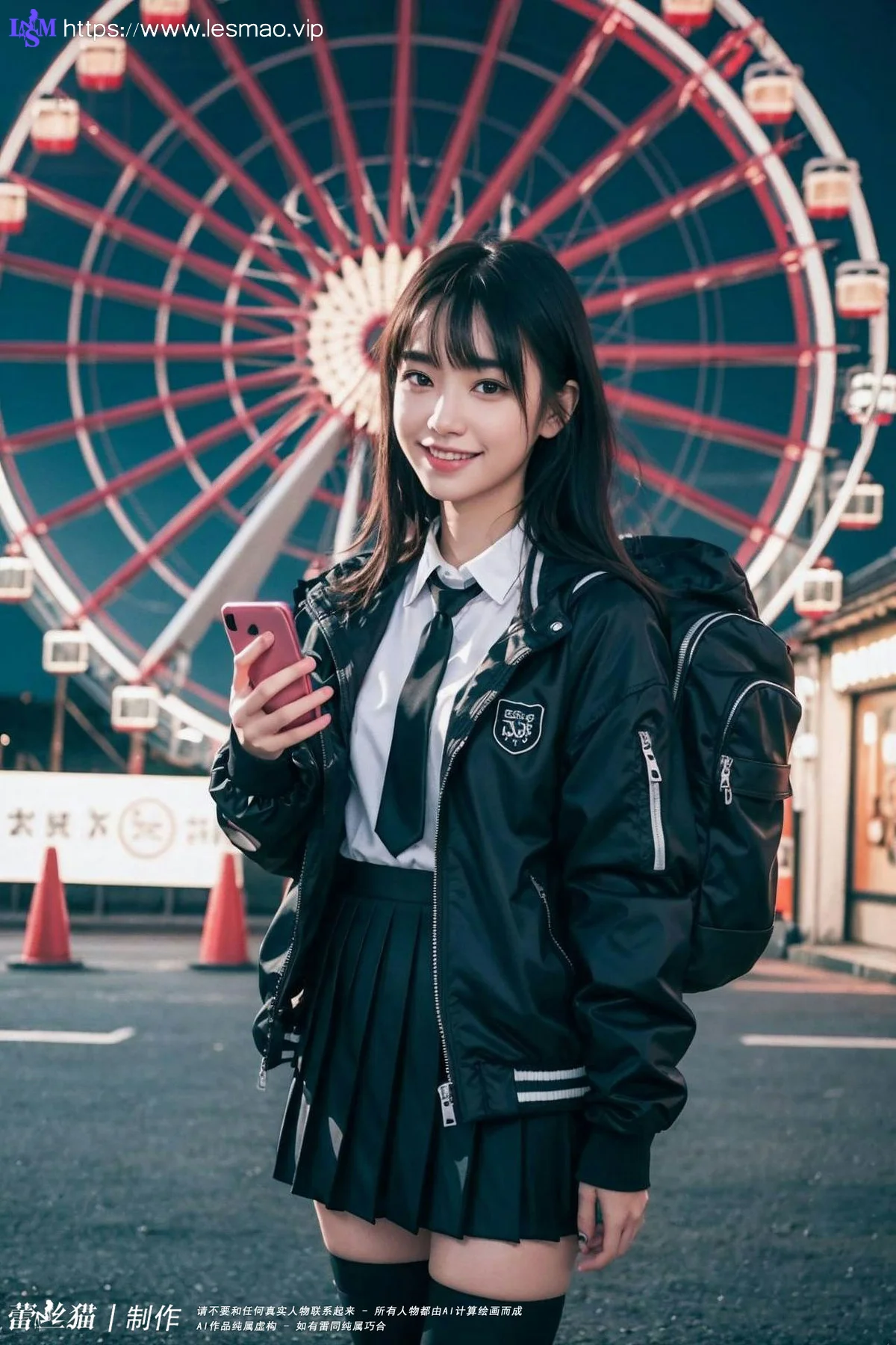 AIG  No.029 清纯萝莉街拍写真 - 18