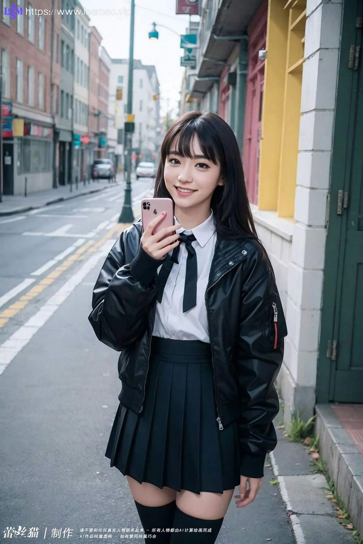 AIG  No.029 清纯萝莉街拍写真 - 19