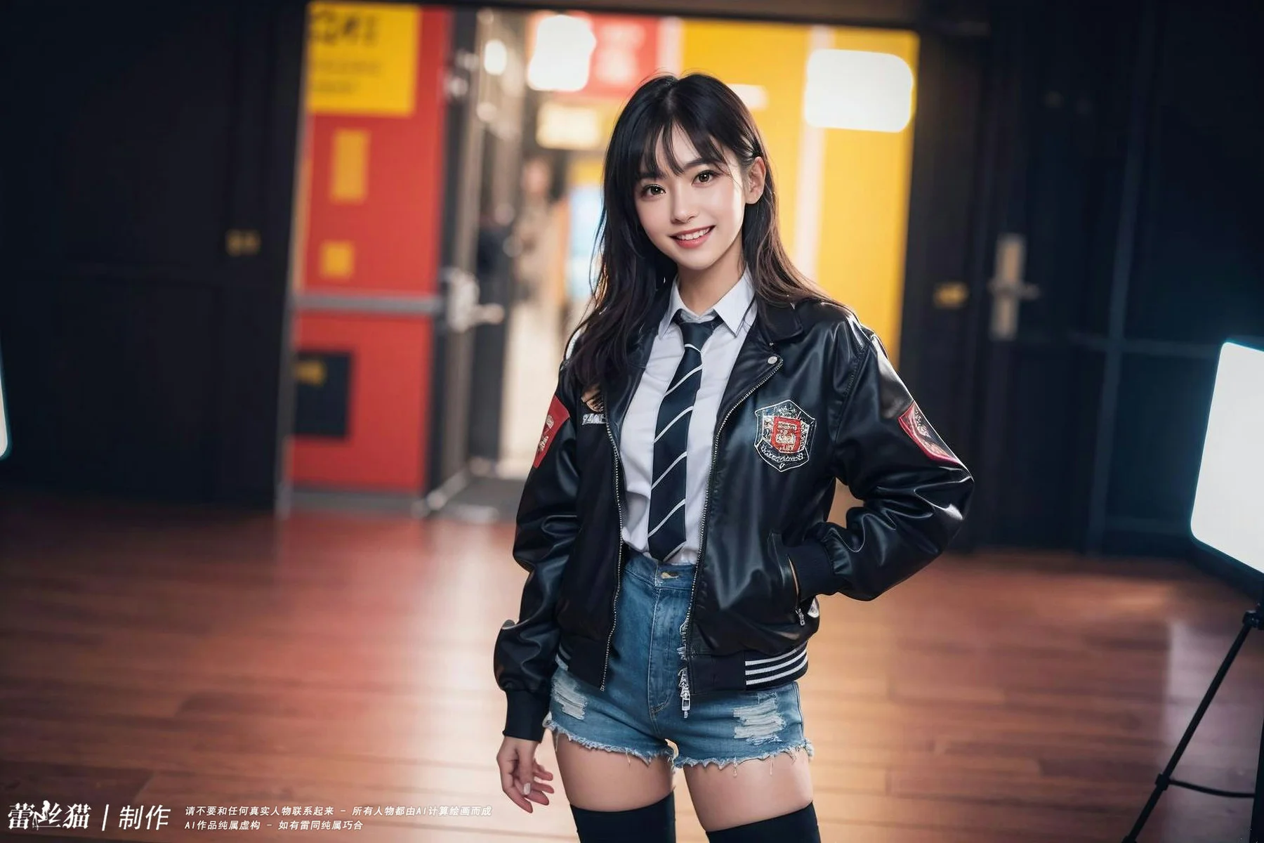 AIG  No.029 清纯萝莉街拍写真 - 23