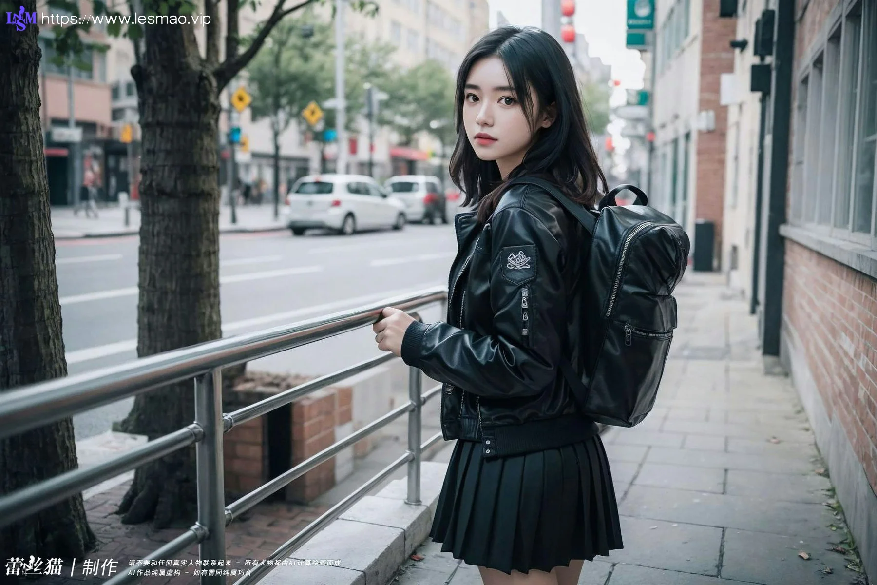 AIG  No.029 清纯萝莉街拍写真 - 29