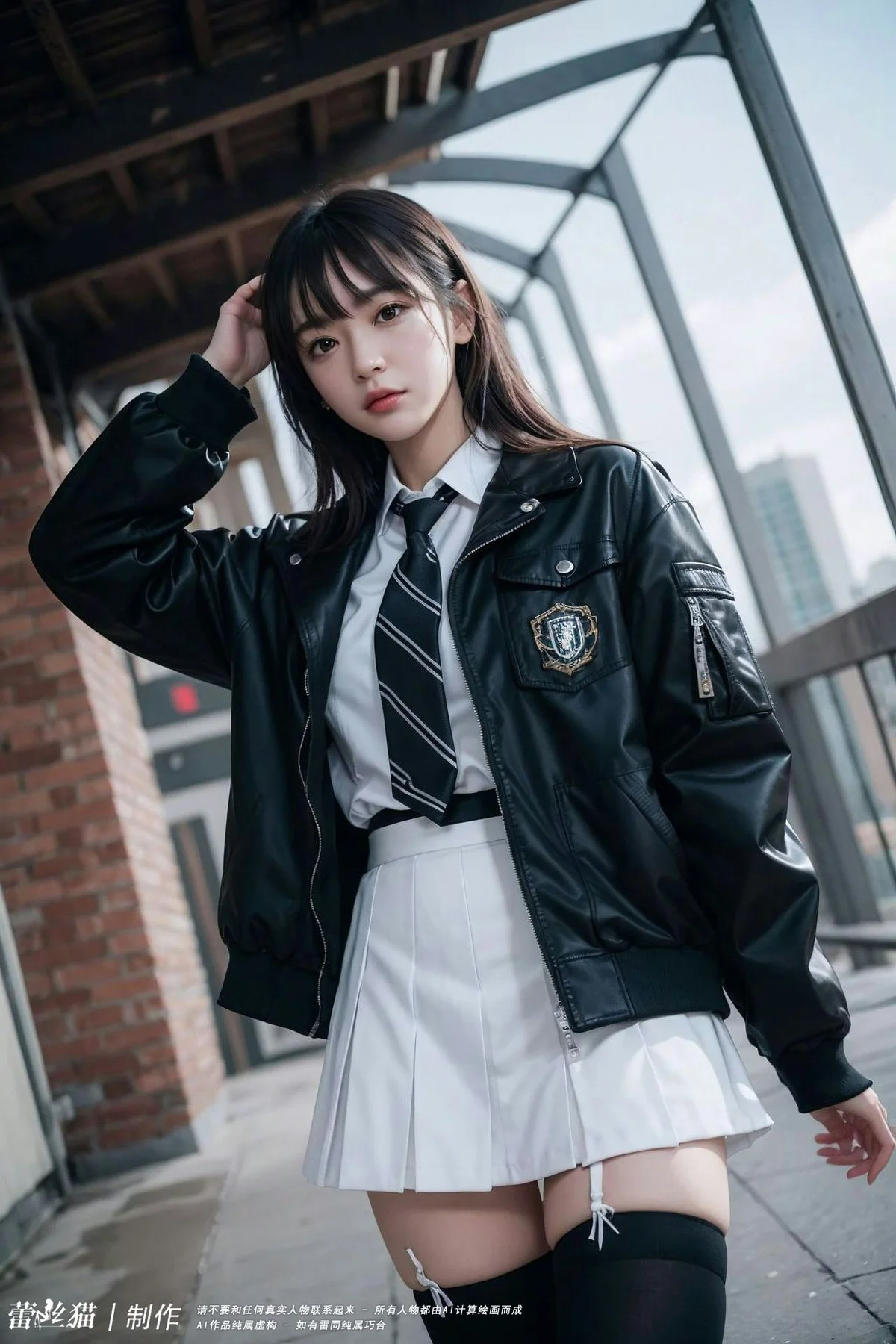 AIG  No.029 清纯萝莉街拍写真 - 39