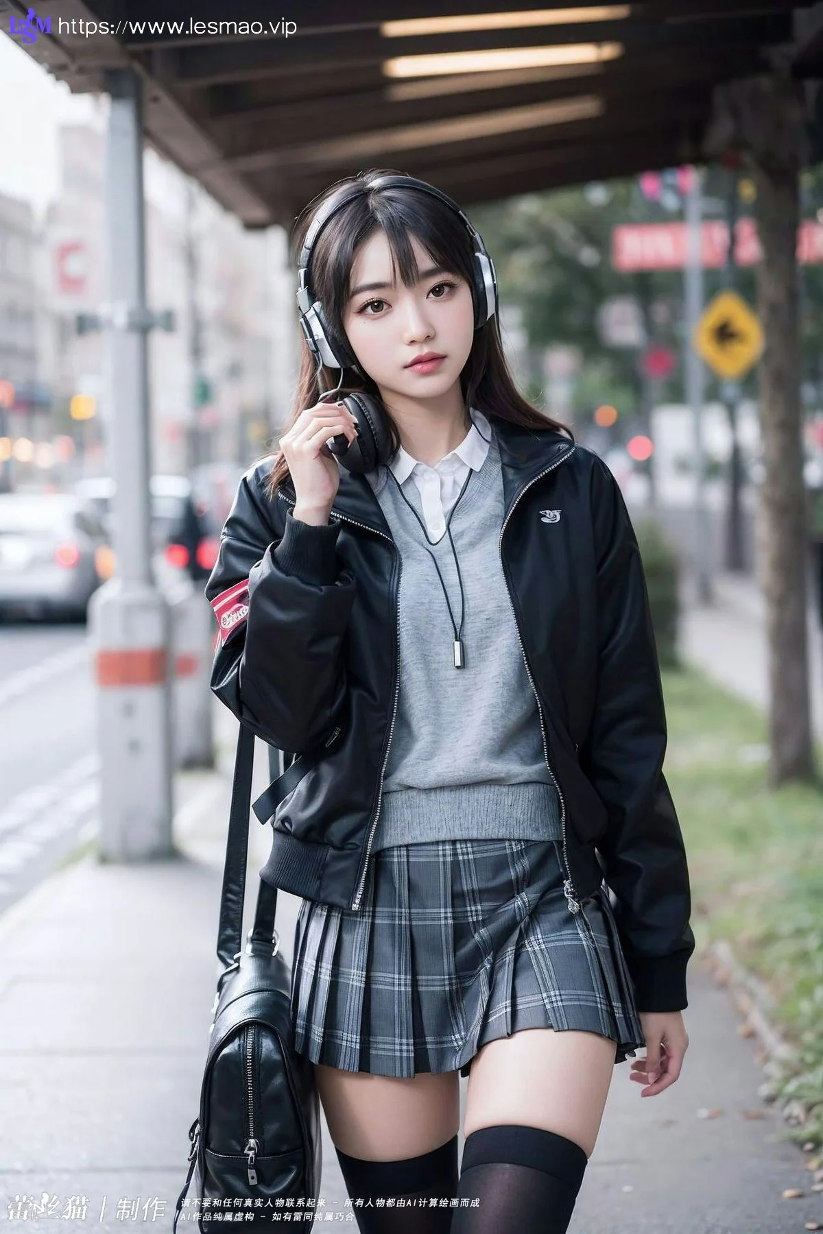 AIG  No.029 清纯萝莉街拍写真 - 46