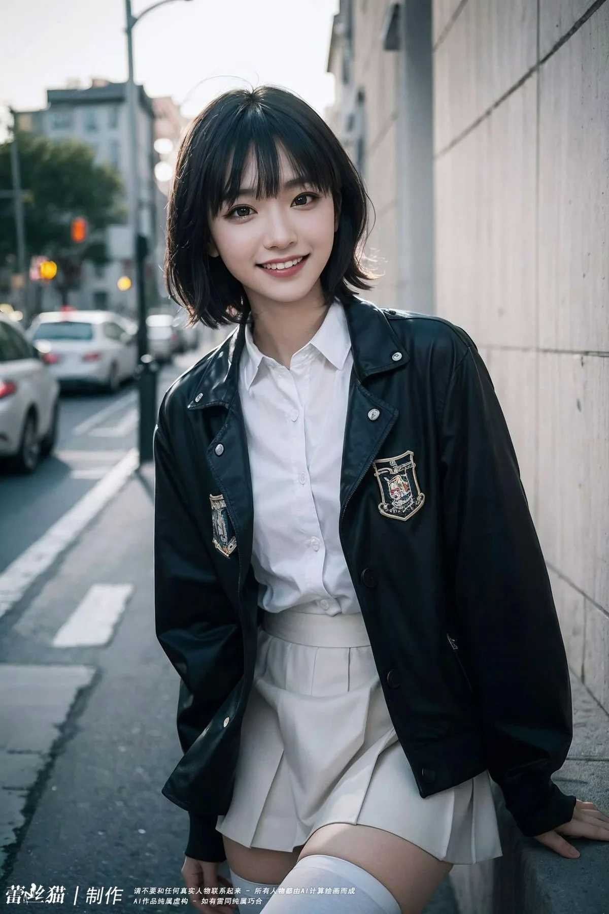 AIG  No.029 清纯萝莉街拍写真 - 50
