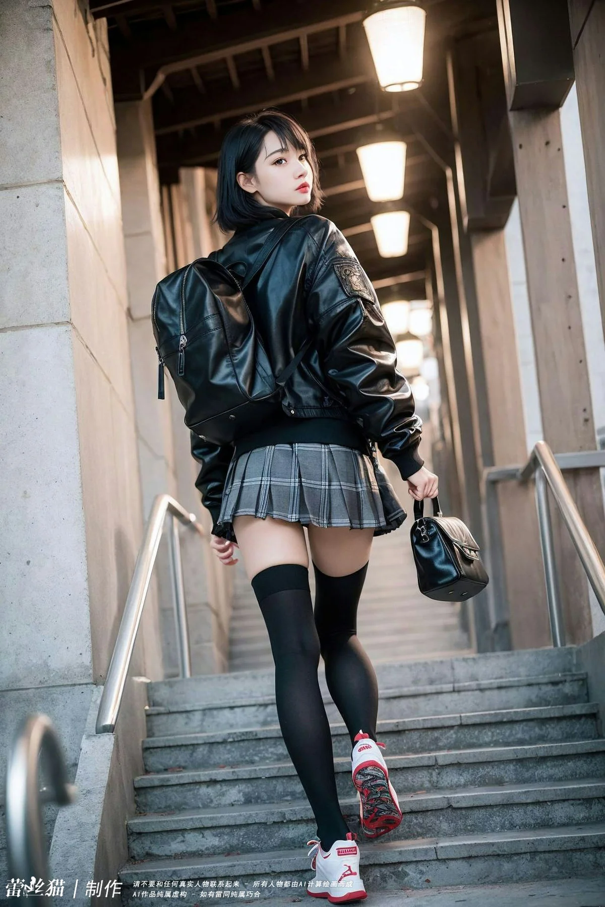 AIG  No.029 清纯萝莉街拍写真 - 52