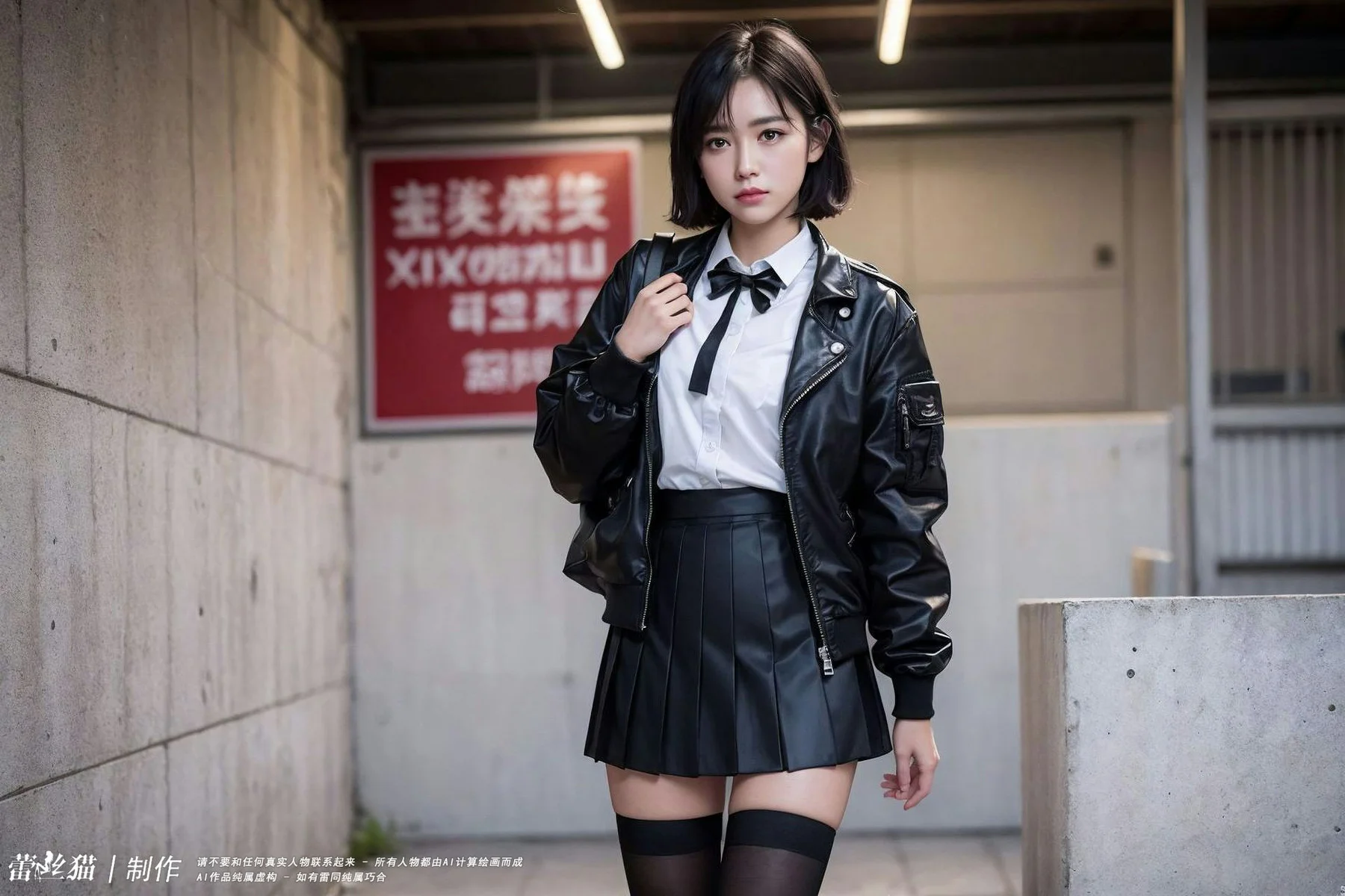 AIG  No.029 清纯萝莉街拍写真 - 56