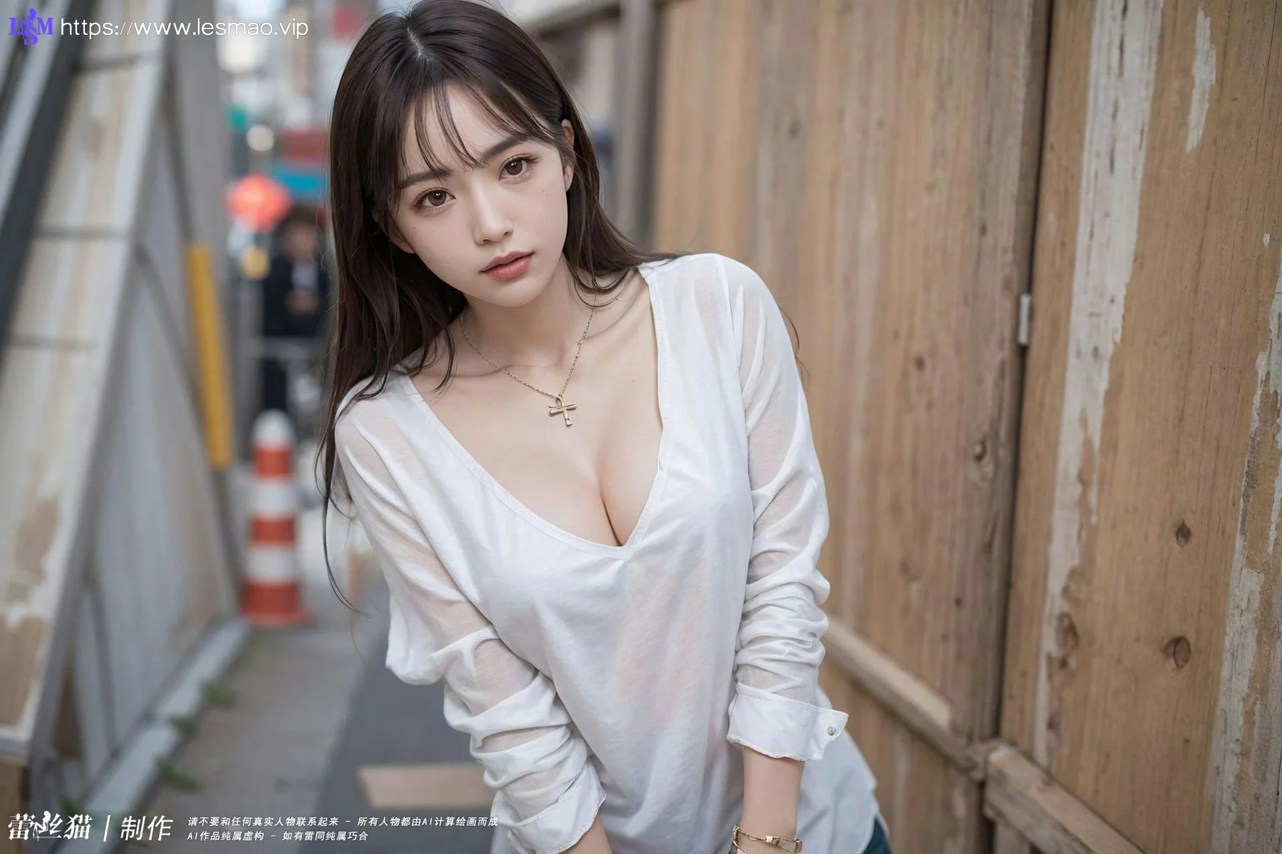 AIG  No.034 泳池白内衣系列美女 - 14