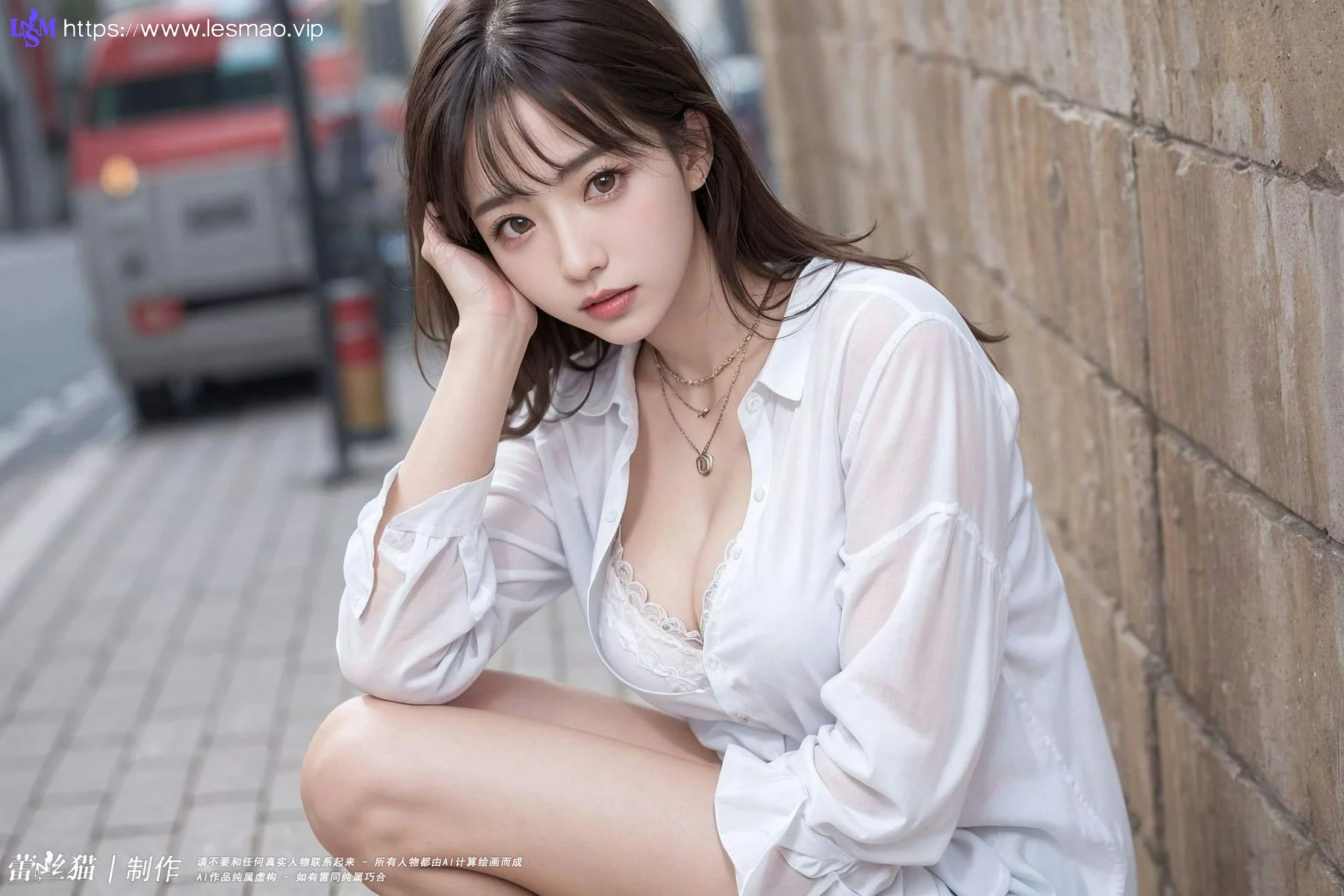AIG  No.034 泳池白内衣系列美女 - 20