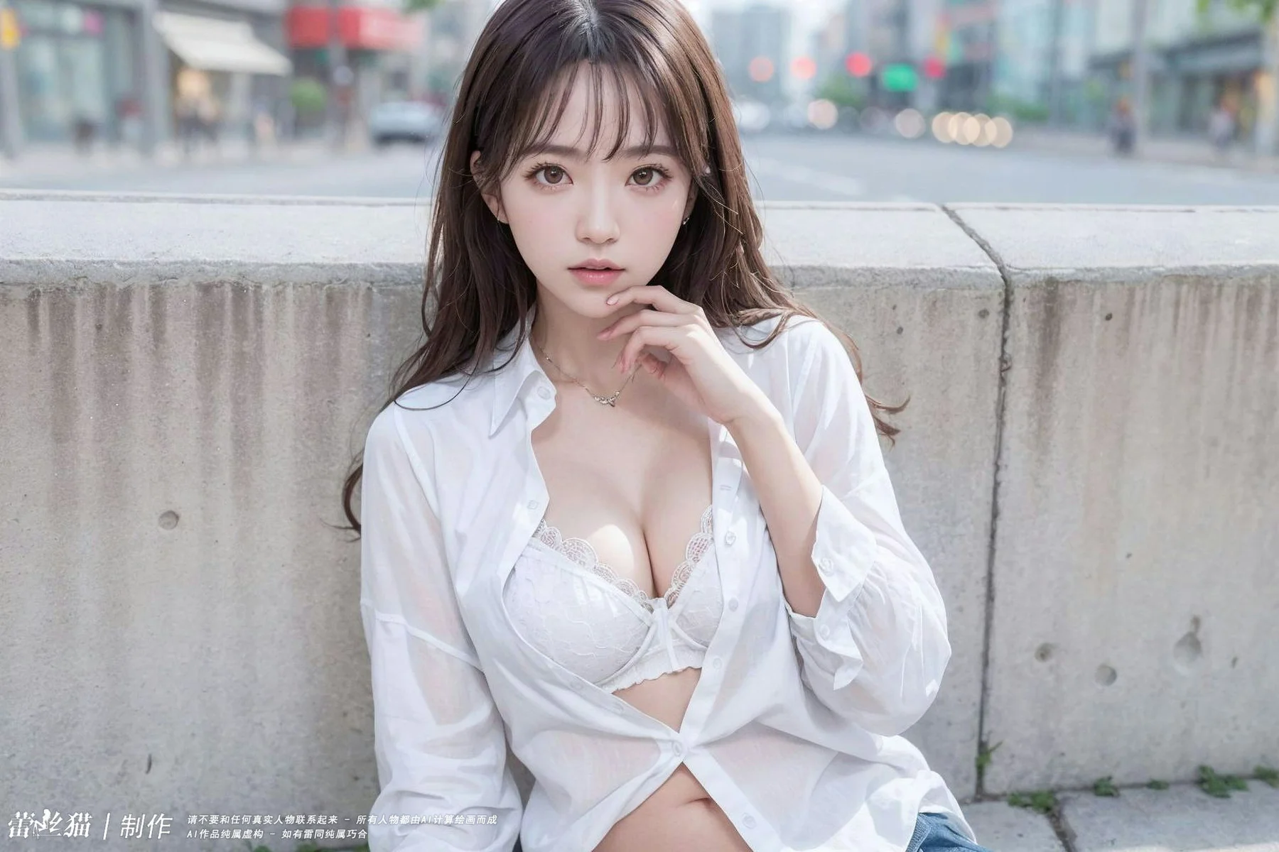 AIG  No.034 泳池白内衣系列美女 - 22