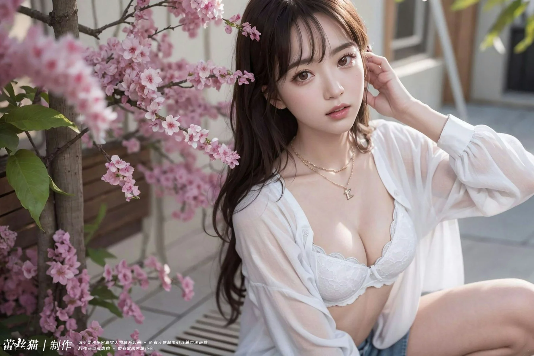 AIG  No.034 泳池白内衣系列美女 - 32