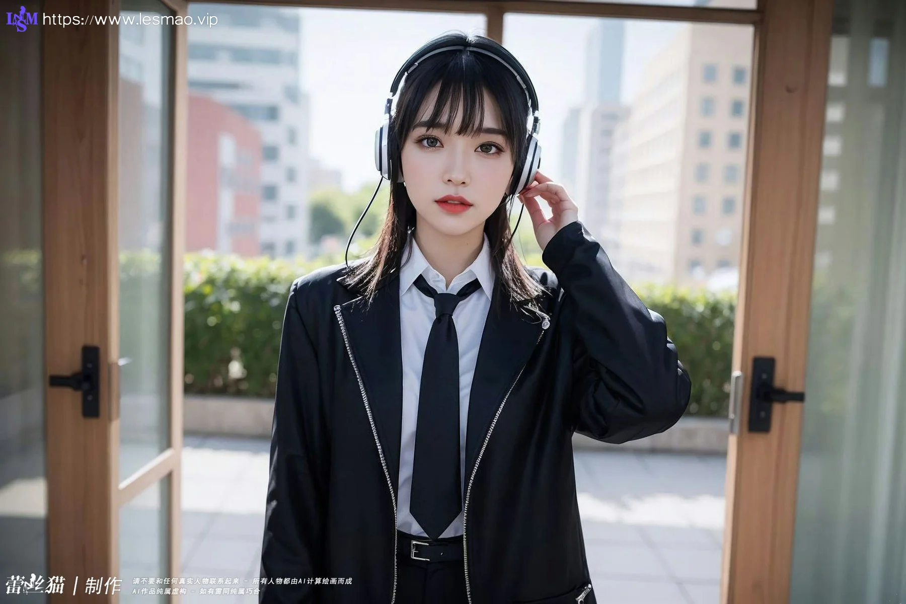 AIG  No.036 电车短发美女写真 - 4
