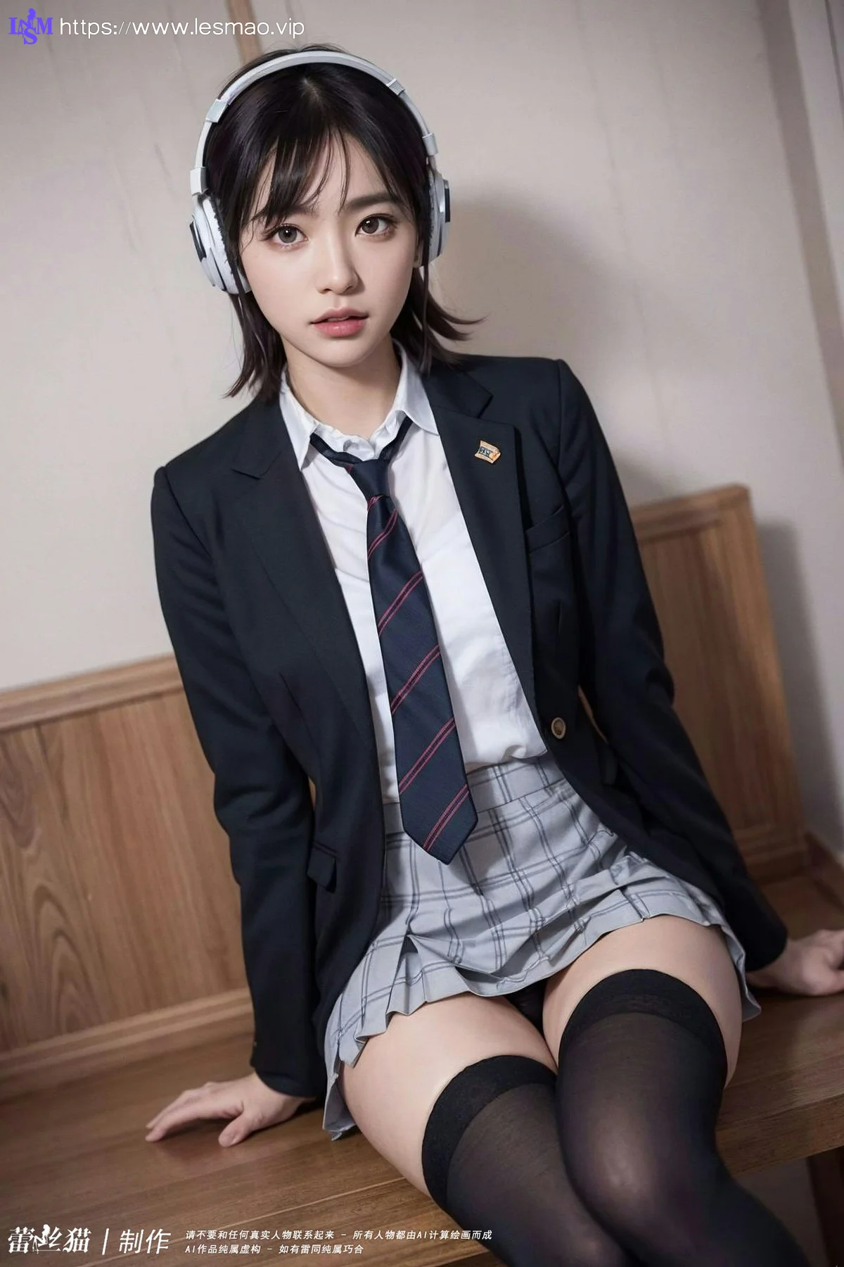 AIG  No.036 电车短发美女写真 - 14