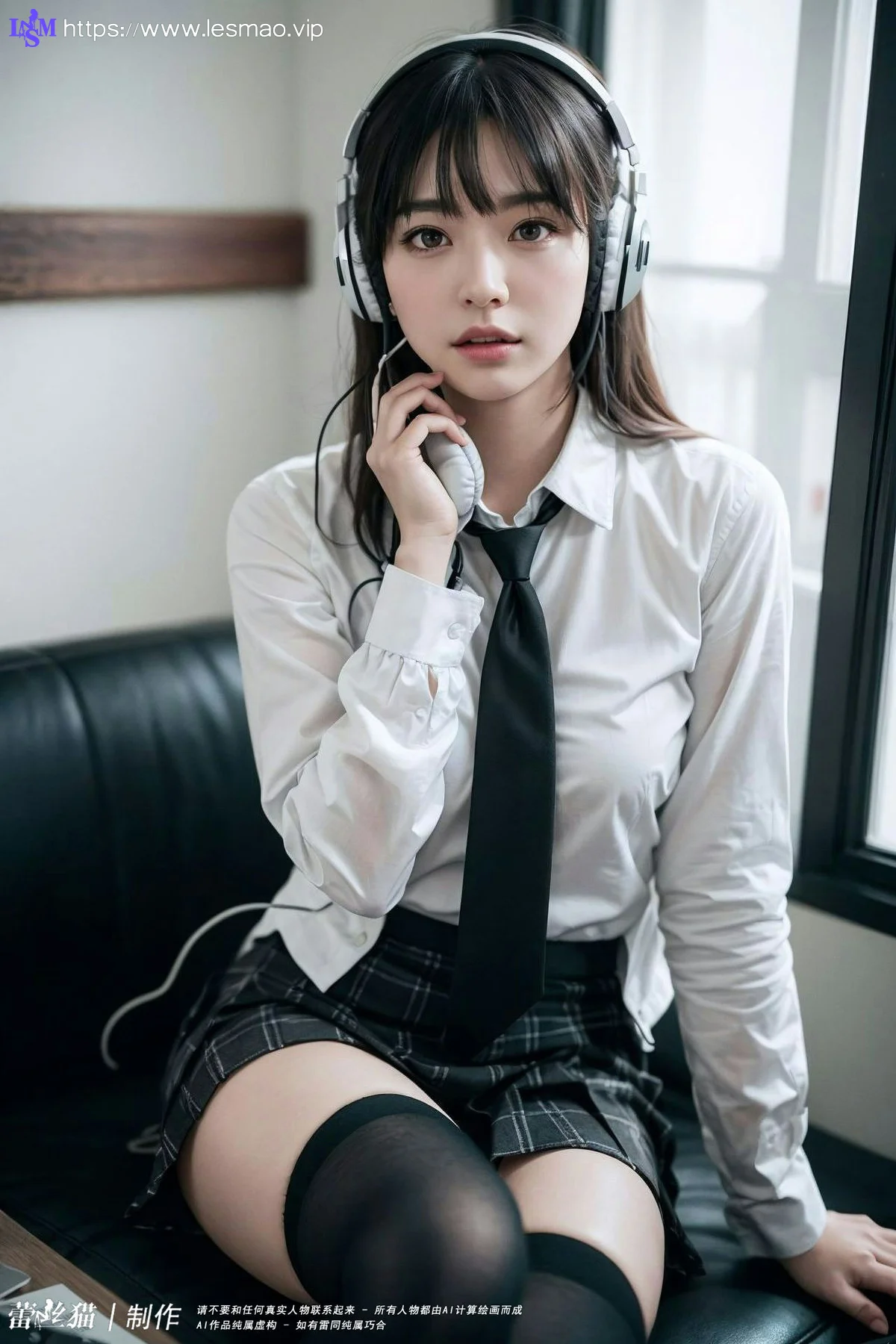 AIG  No.036 电车短发美女写真 - 17