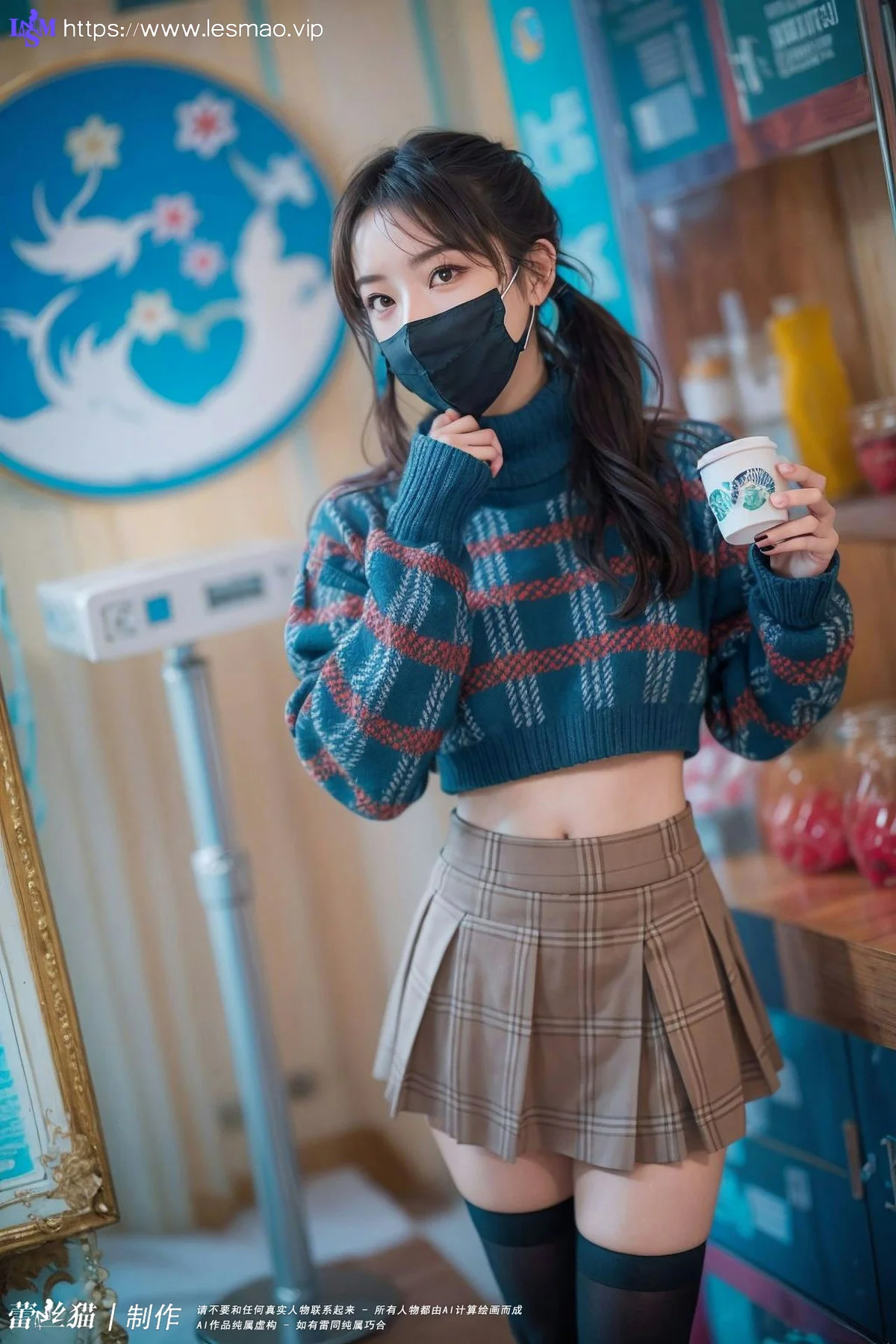 AIG  No.038 短裙爆乳街拍美女 - 56