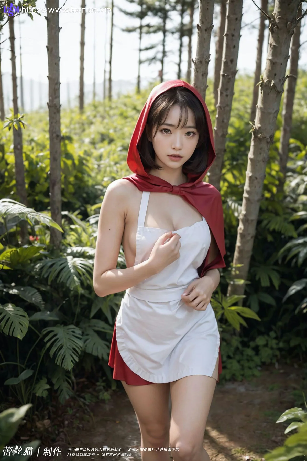 AIG  No.043 野外小红帽爆乳美女 - 25